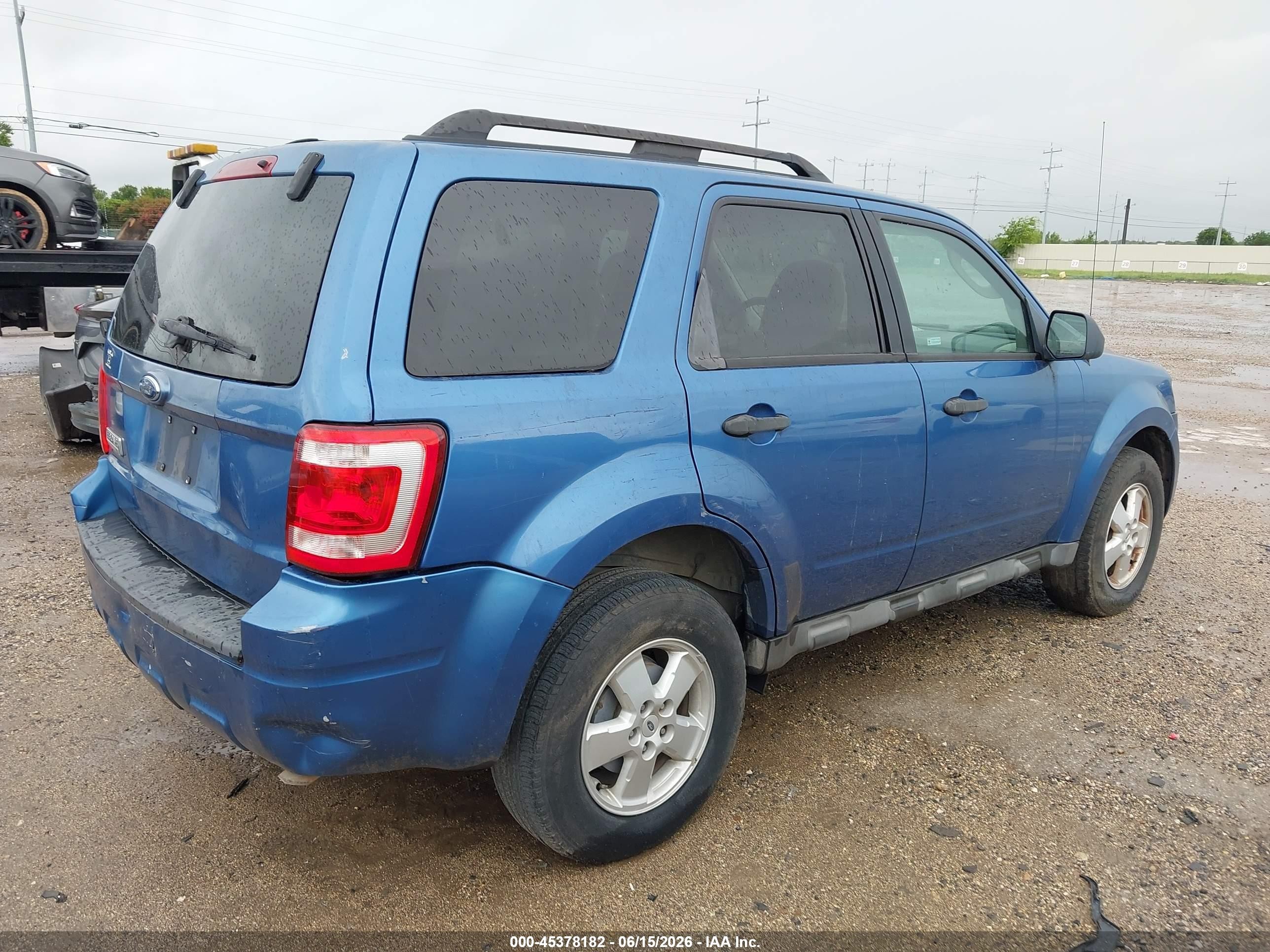 2009 Ford Escape Xlt Blue vin: 1FMCU03789KA51365