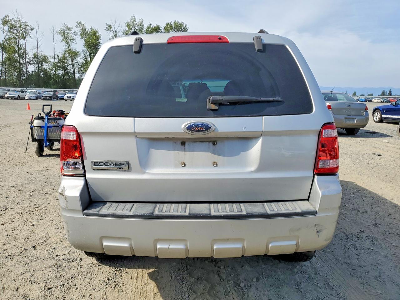 2009 Ford Escape Xlt Silver vin: 1FMCU03789KB71036