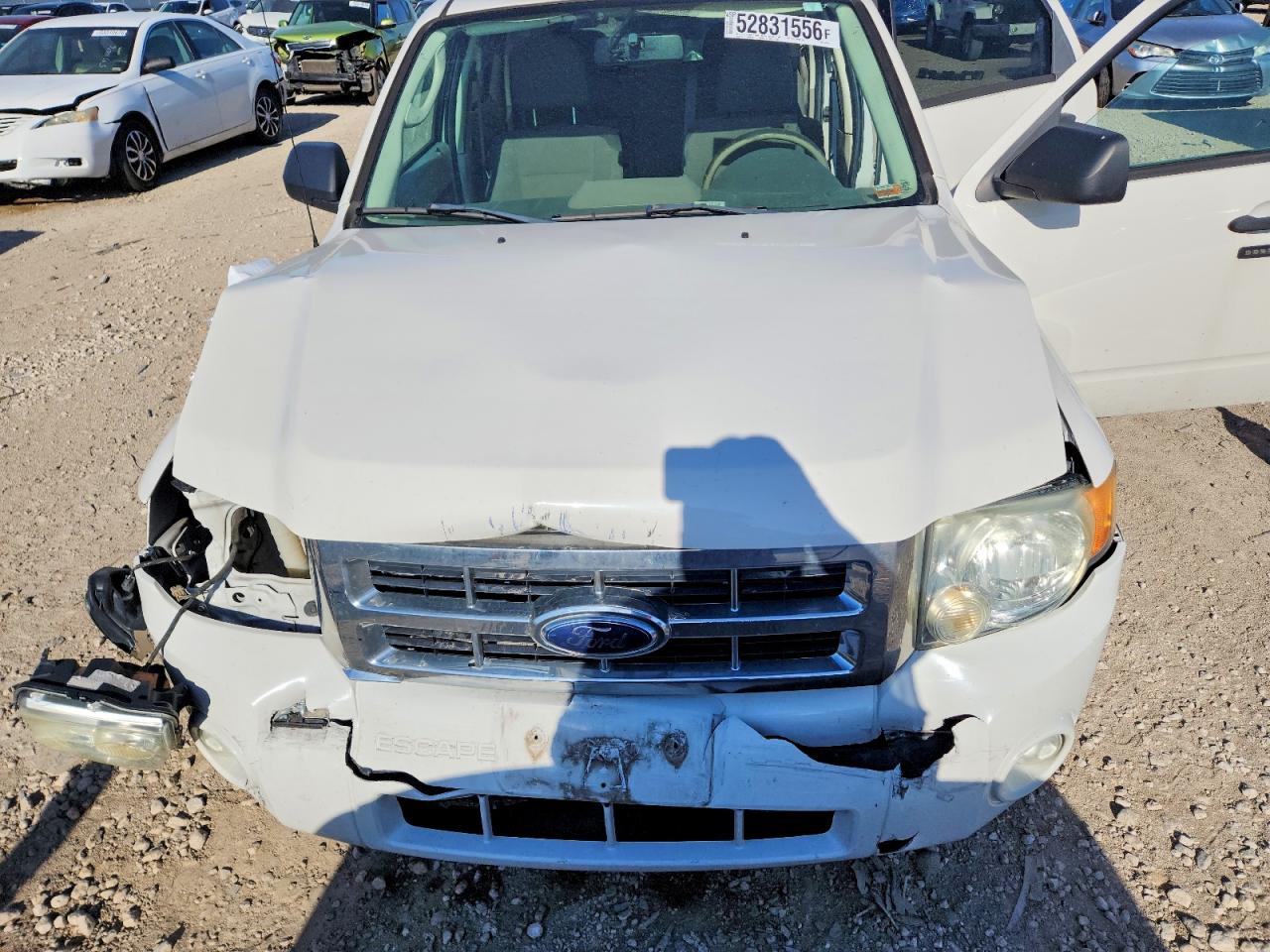 2009 Ford Escape Xlt White vin: 1FMCU03799KA91969