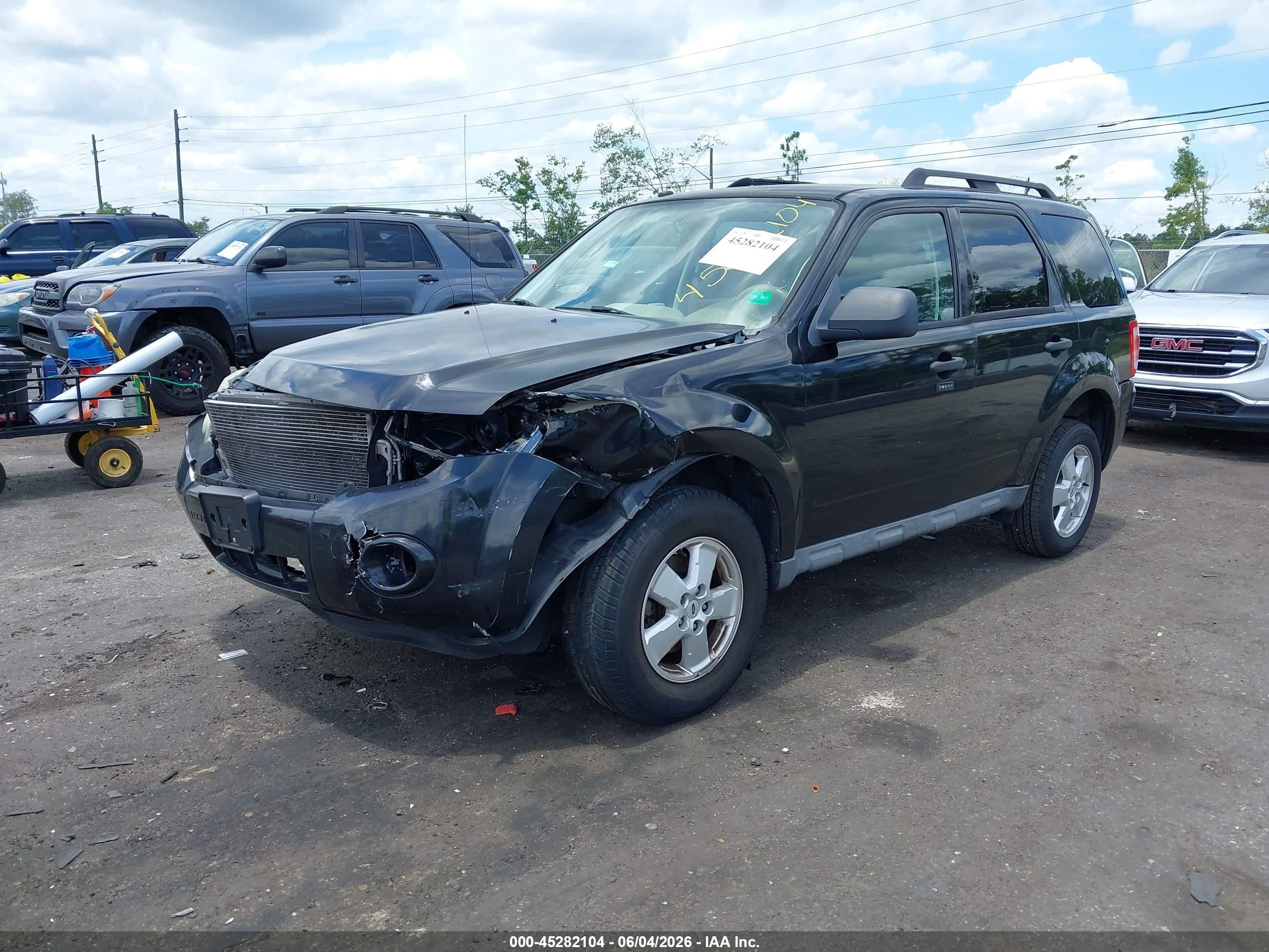 2009 Ford Escape Xlt Black vin: 1FMCU03799KB27661