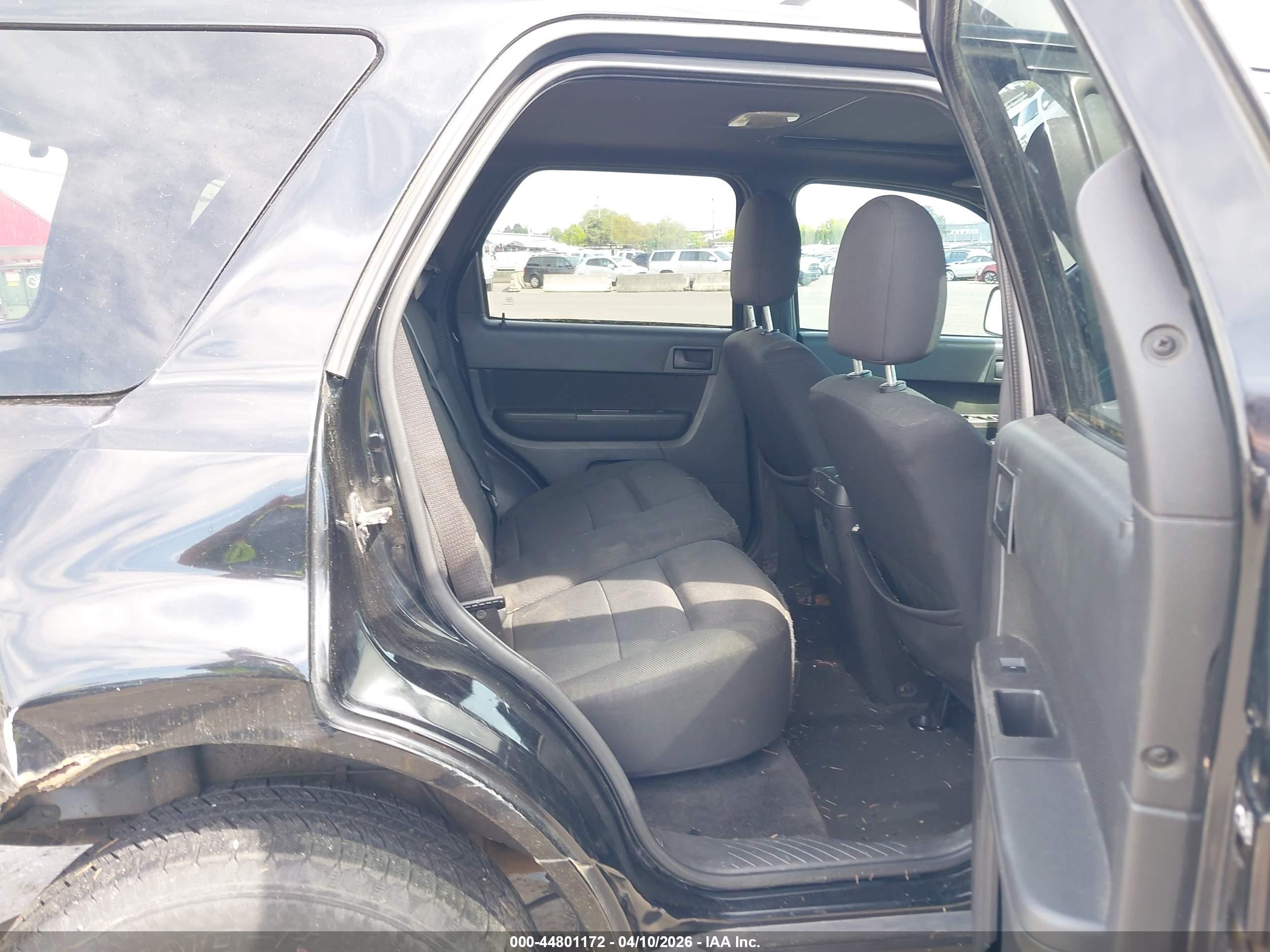 2009 Ford Escape Xlt Black vin: 1FMCU037X9KB28365