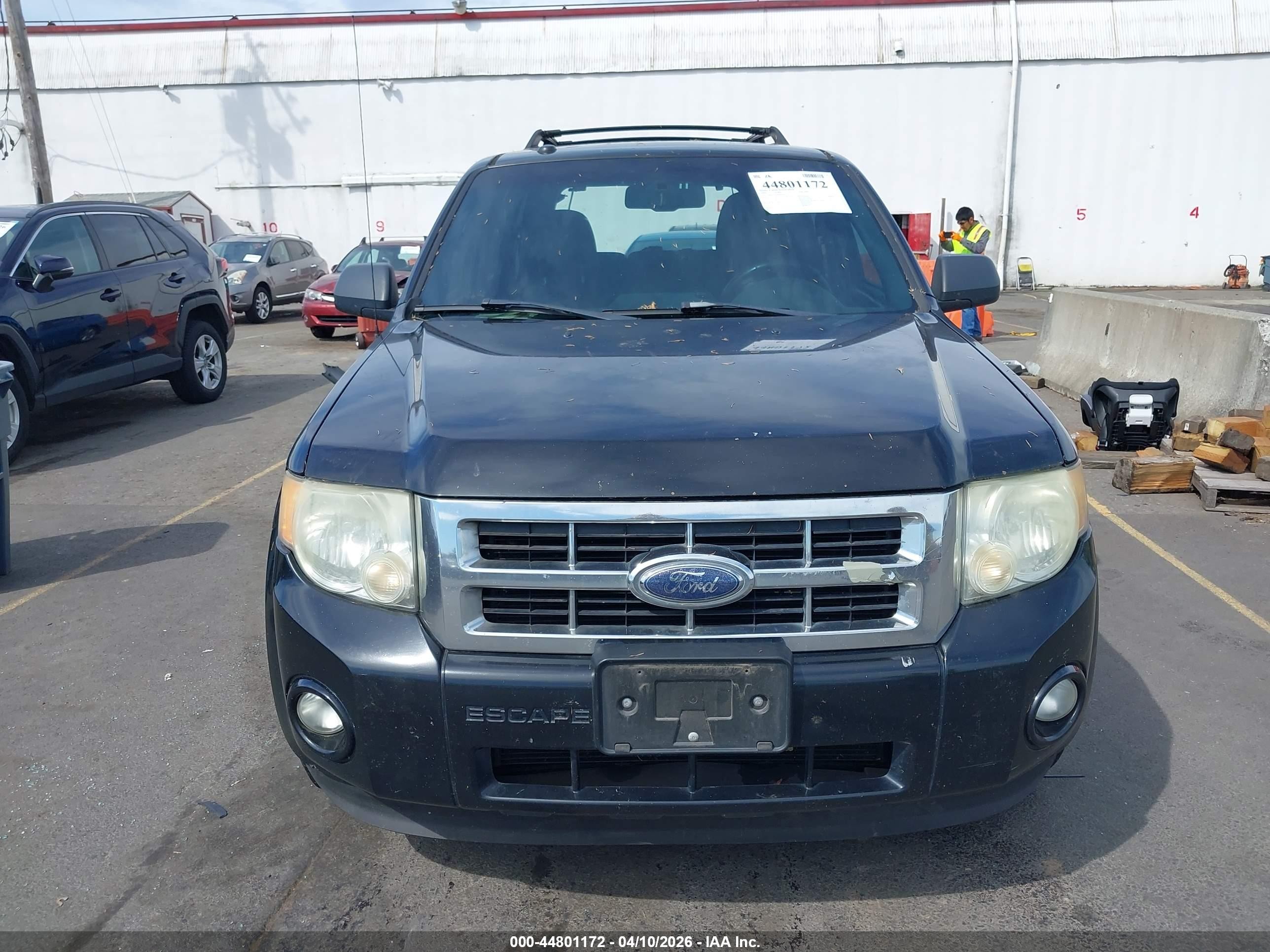 2009 Ford Escape Xlt Black vin: 1FMCU037X9KB28365