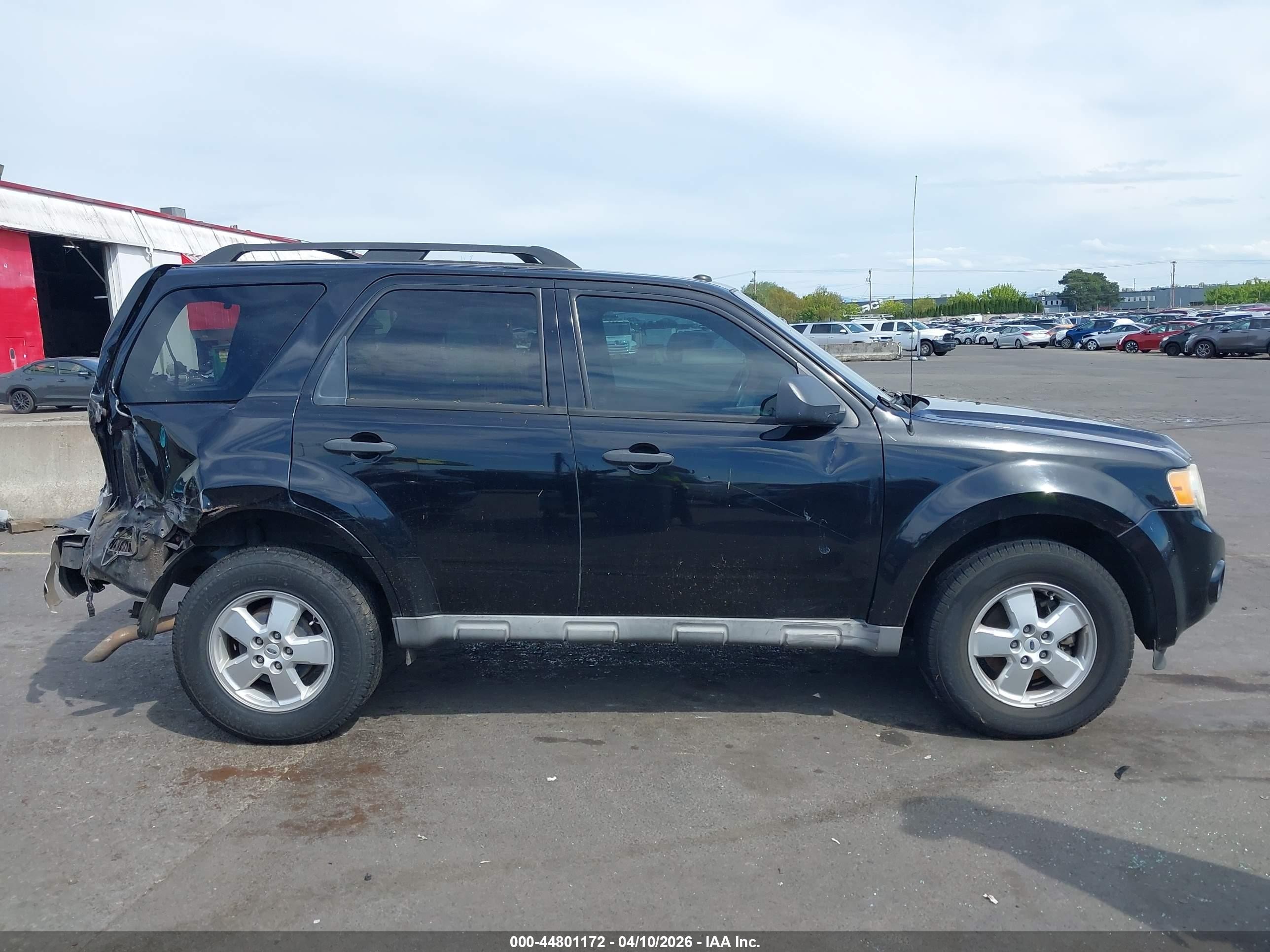 2009 Ford Escape Xlt Black vin: 1FMCU037X9KB28365