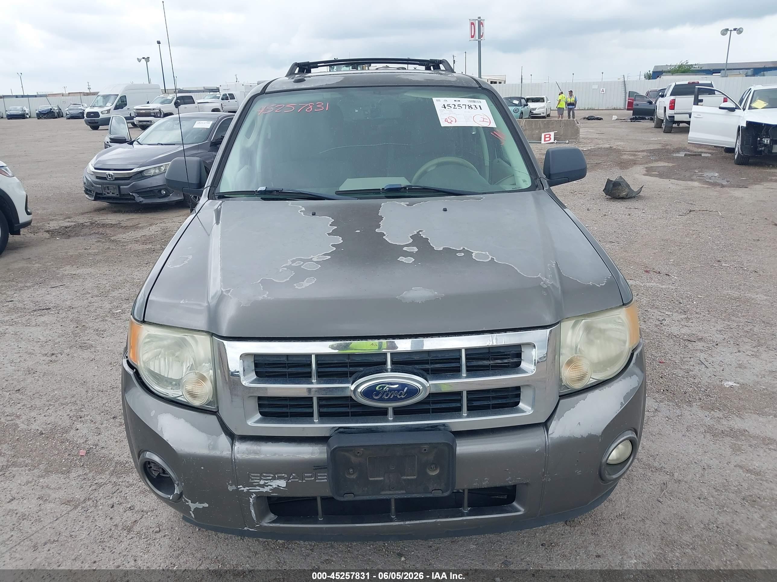 2009 Ford Escape Xlt Gray vin: 1FMCU037X9KD01804