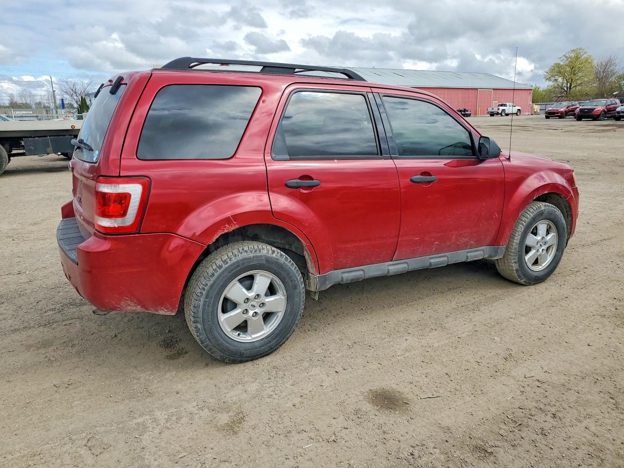 2009 Ford Escape Xlt Red vin: 1FMCU03G09KB91989