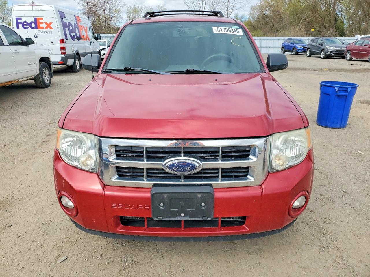 2009 Ford Escape Xlt Red vin: 1FMCU03G09KB91989