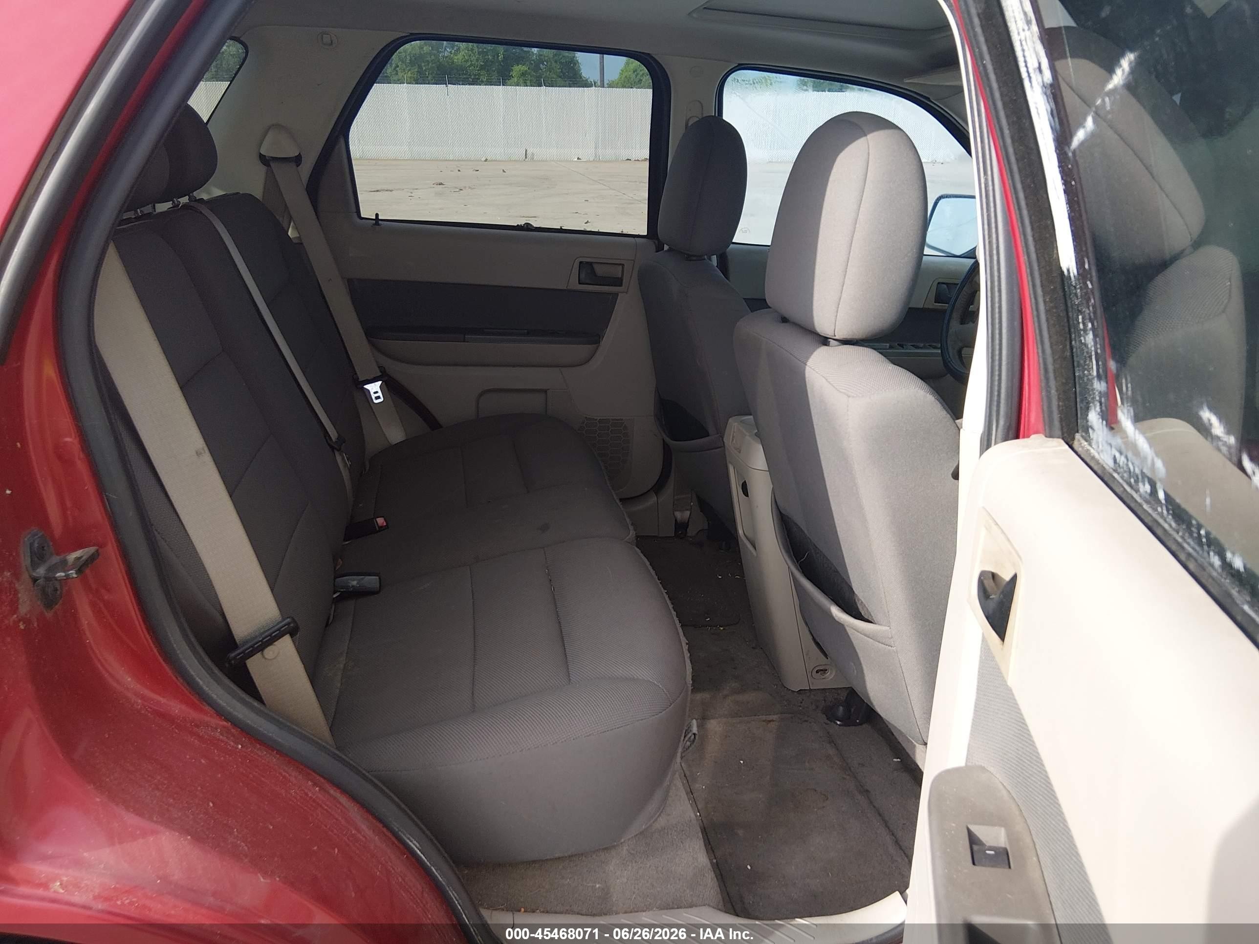 2009 Ford Escape Xlt Red vin: 1FMCU03G09KC97293