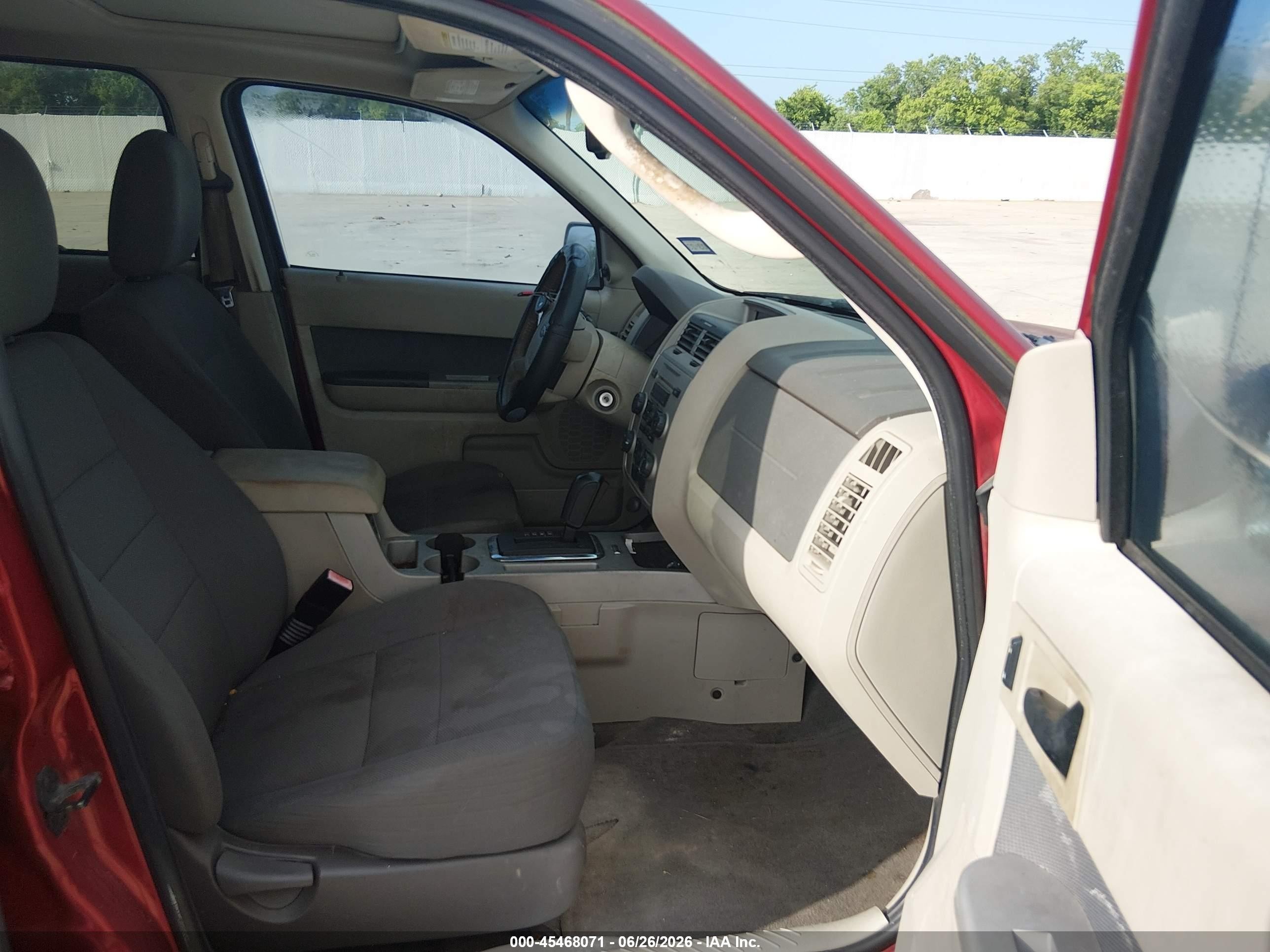 2009 Ford Escape Xlt Red vin: 1FMCU03G09KC97293