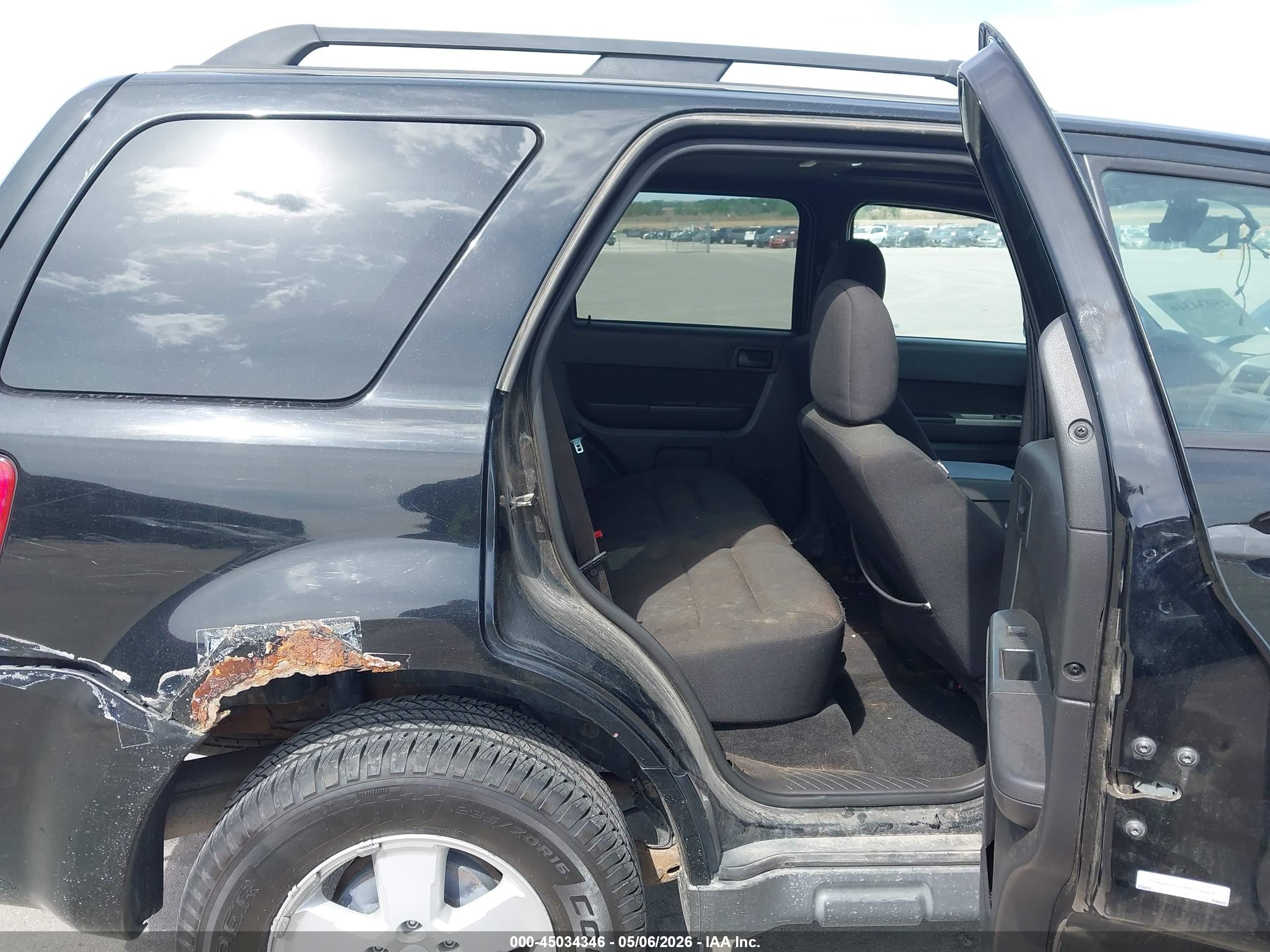 2009 Ford Escape Xlt Черный vin: 1FMCU03G09KD14075