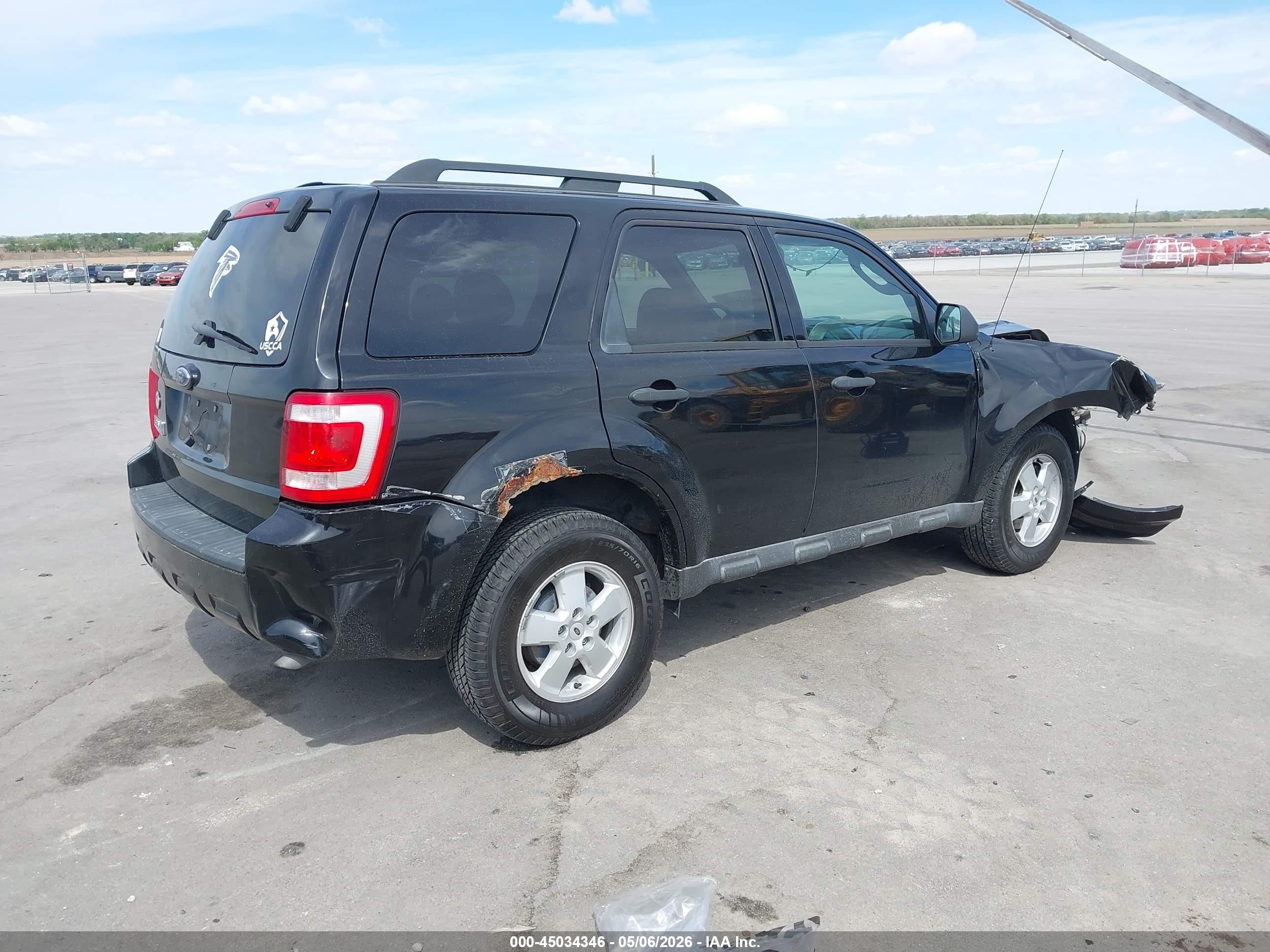 2009 Ford Escape Xlt Черный vin: 1FMCU03G09KD14075