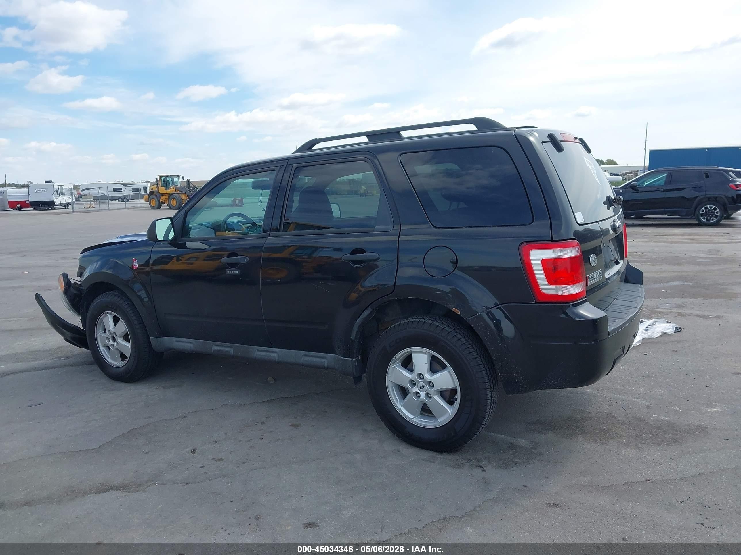 2009 Ford Escape Xlt Черный vin: 1FMCU03G09KD14075