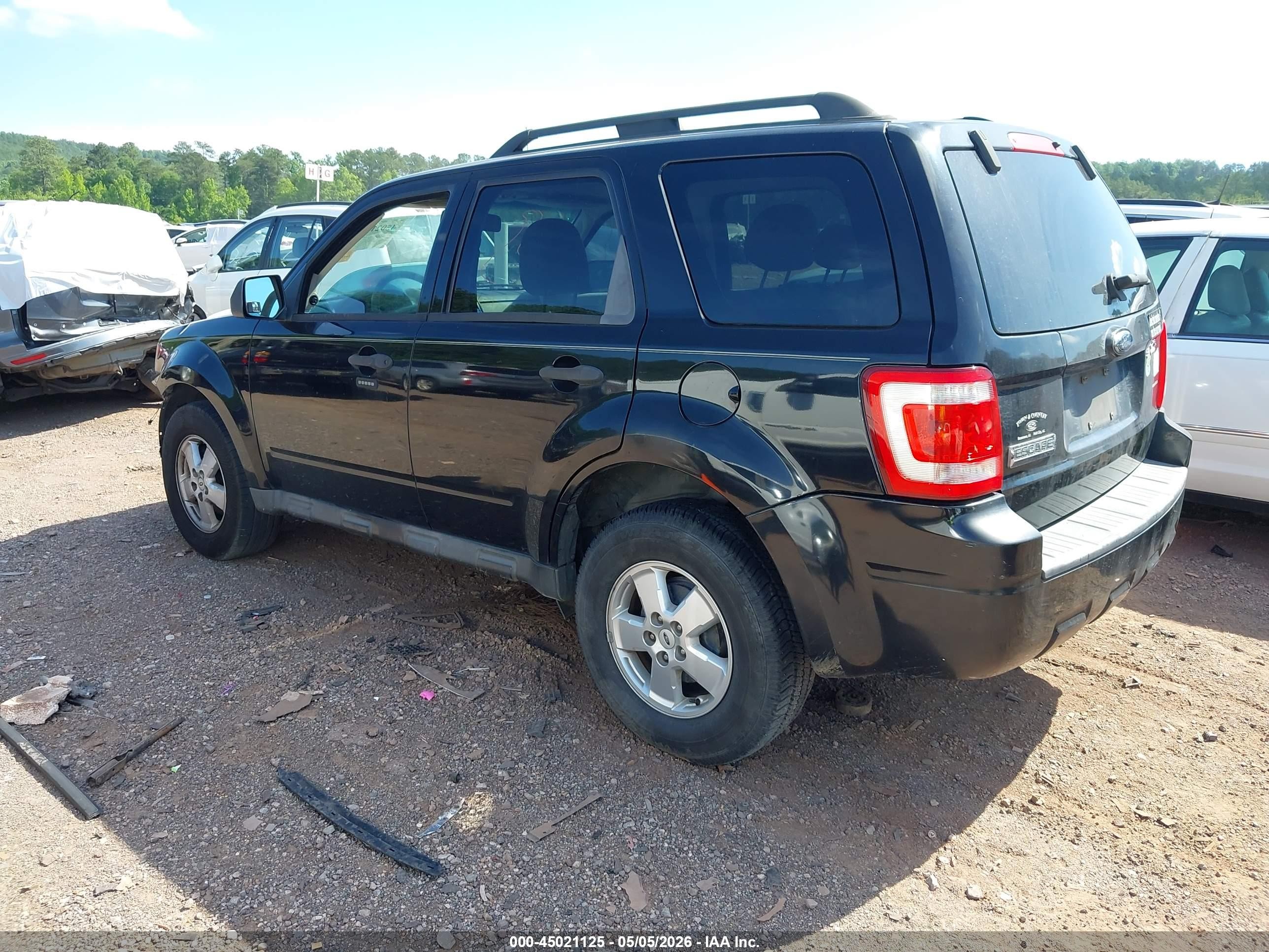 2009 Ford Escape Xlt Black vin: 1FMCU03G19KA50493