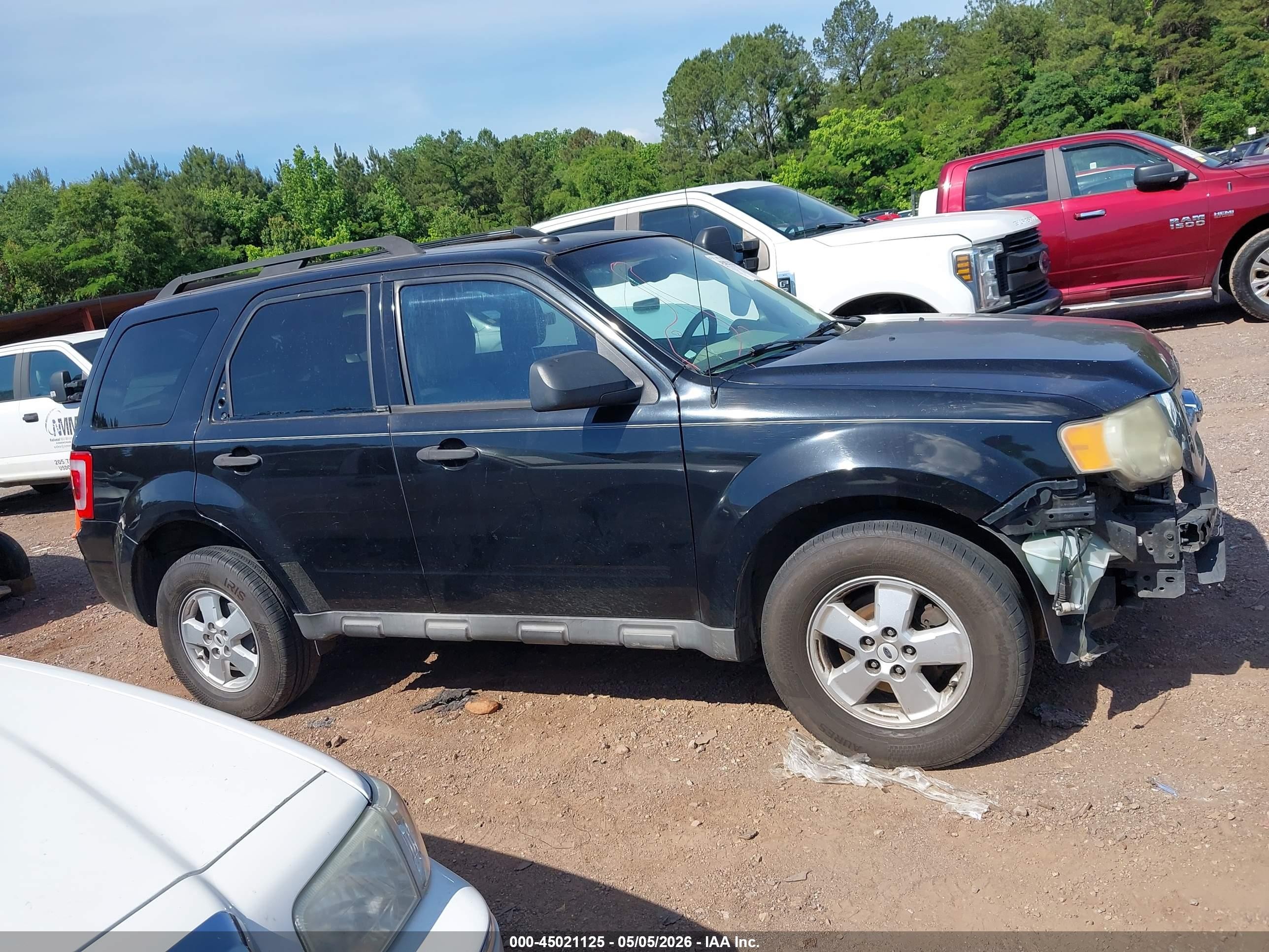 2009 Ford Escape Xlt Black vin: 1FMCU03G19KA50493