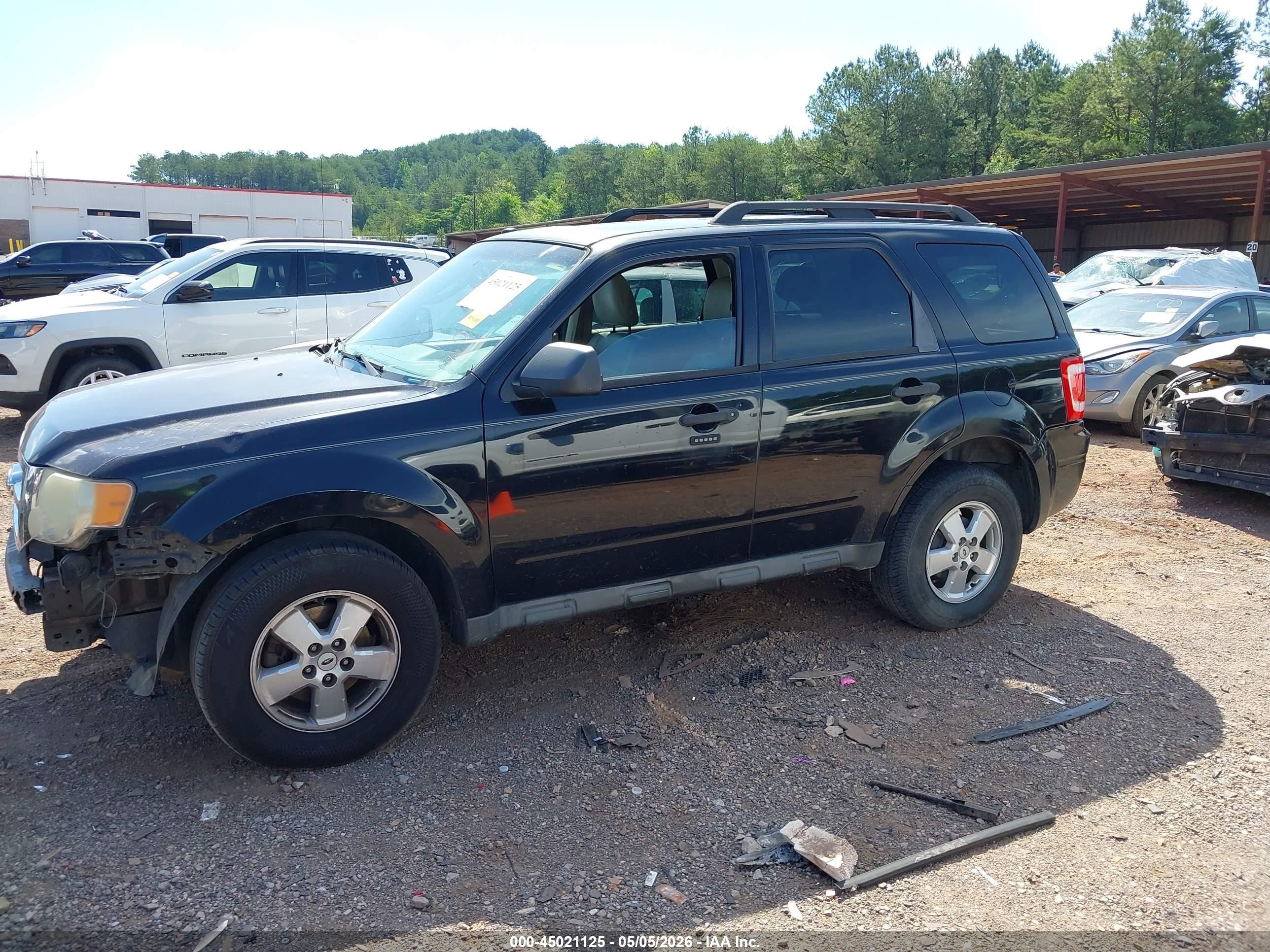 2009 Ford Escape Xlt Black vin: 1FMCU03G19KA50493