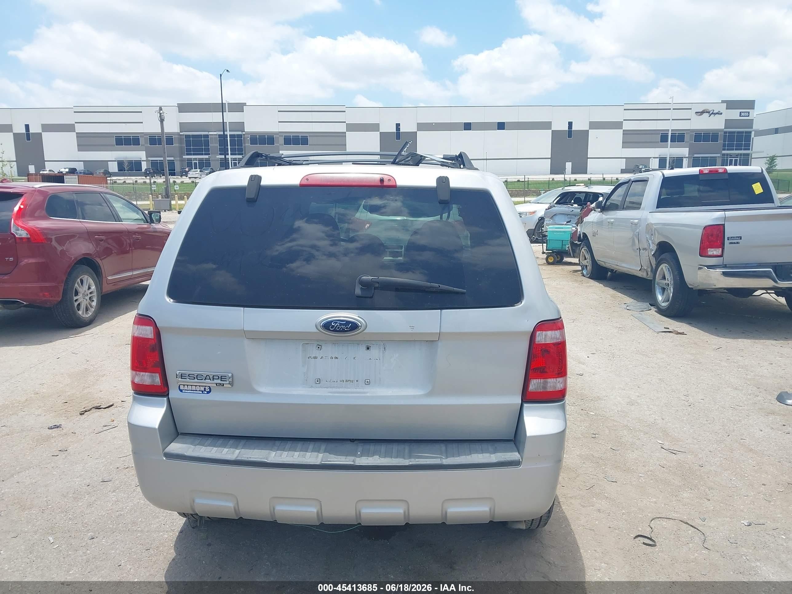 2009 Ford Escape Xlt Silver vin: 1FMCU03G19KA64958