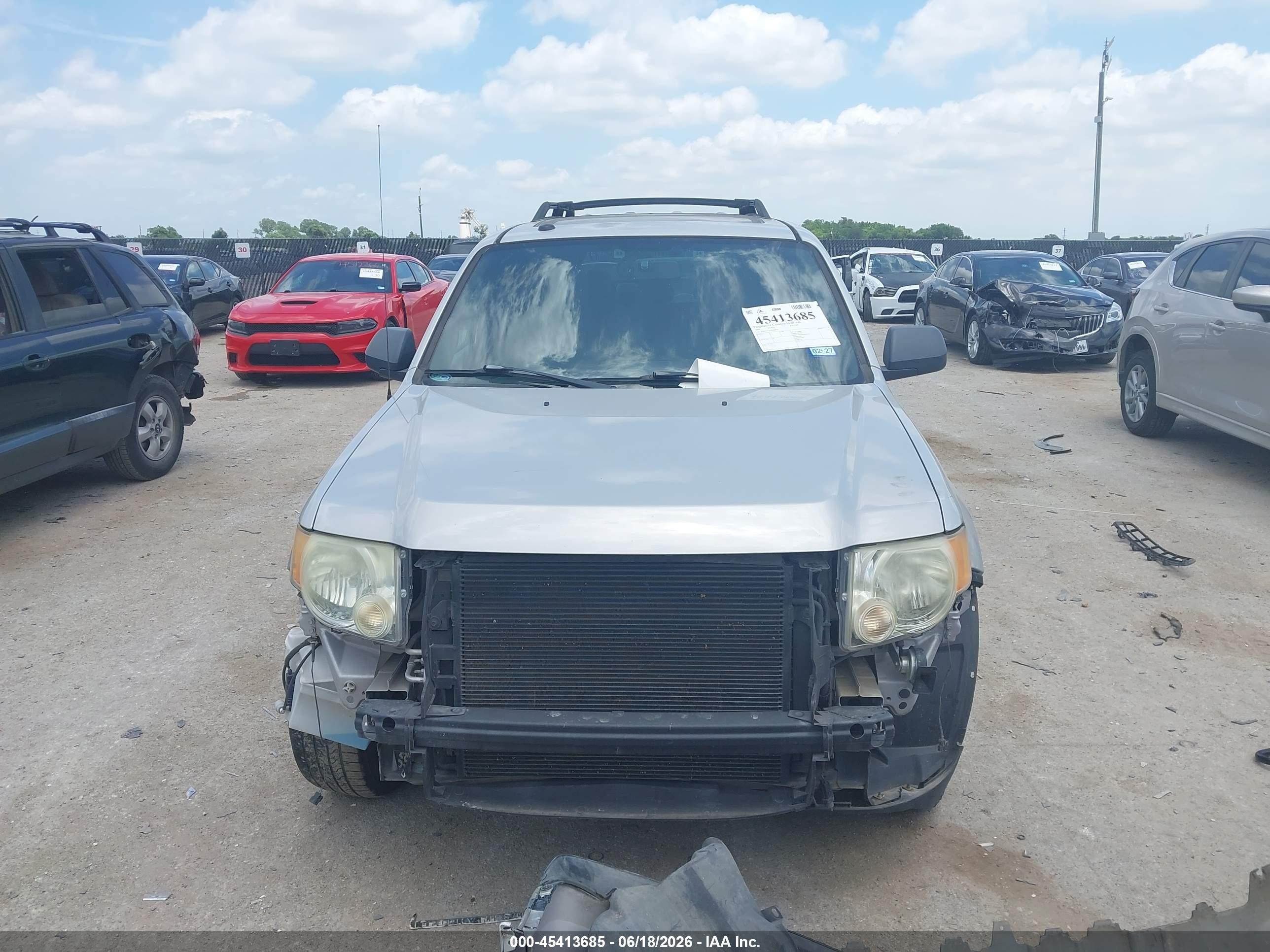 2009 Ford Escape Xlt Silver vin: 1FMCU03G19KA64958
