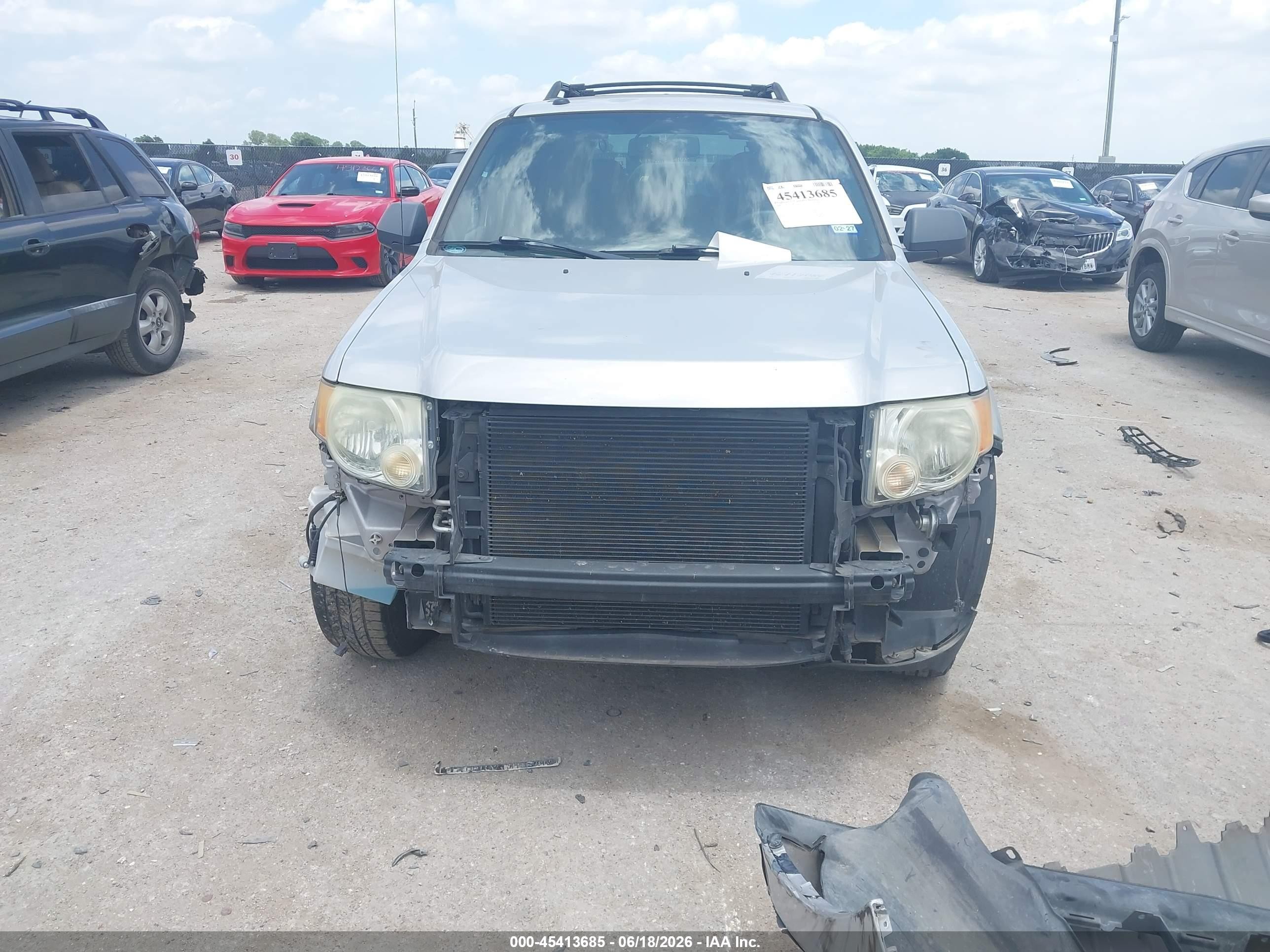 2009 Ford Escape Xlt Silver vin: 1FMCU03G19KA64958