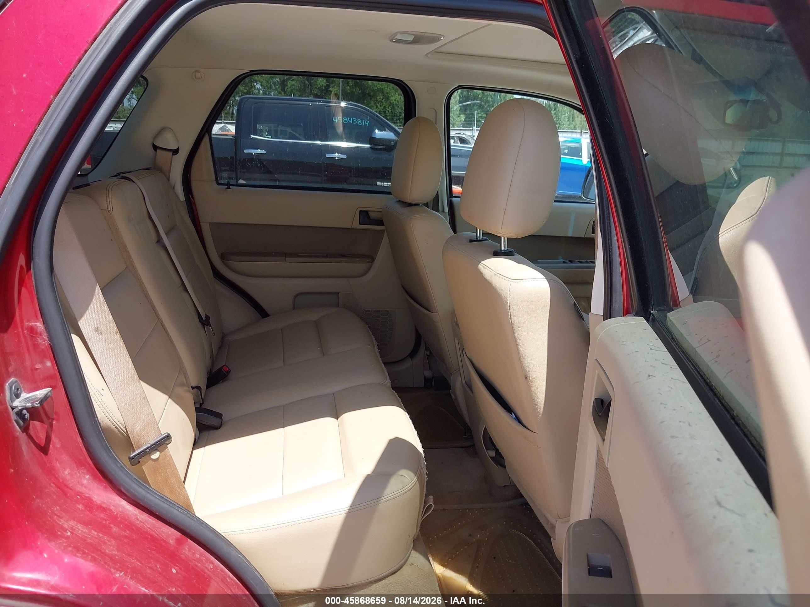 2009 Ford Escape Xlt Red vin: 1FMCU03G19KC34090