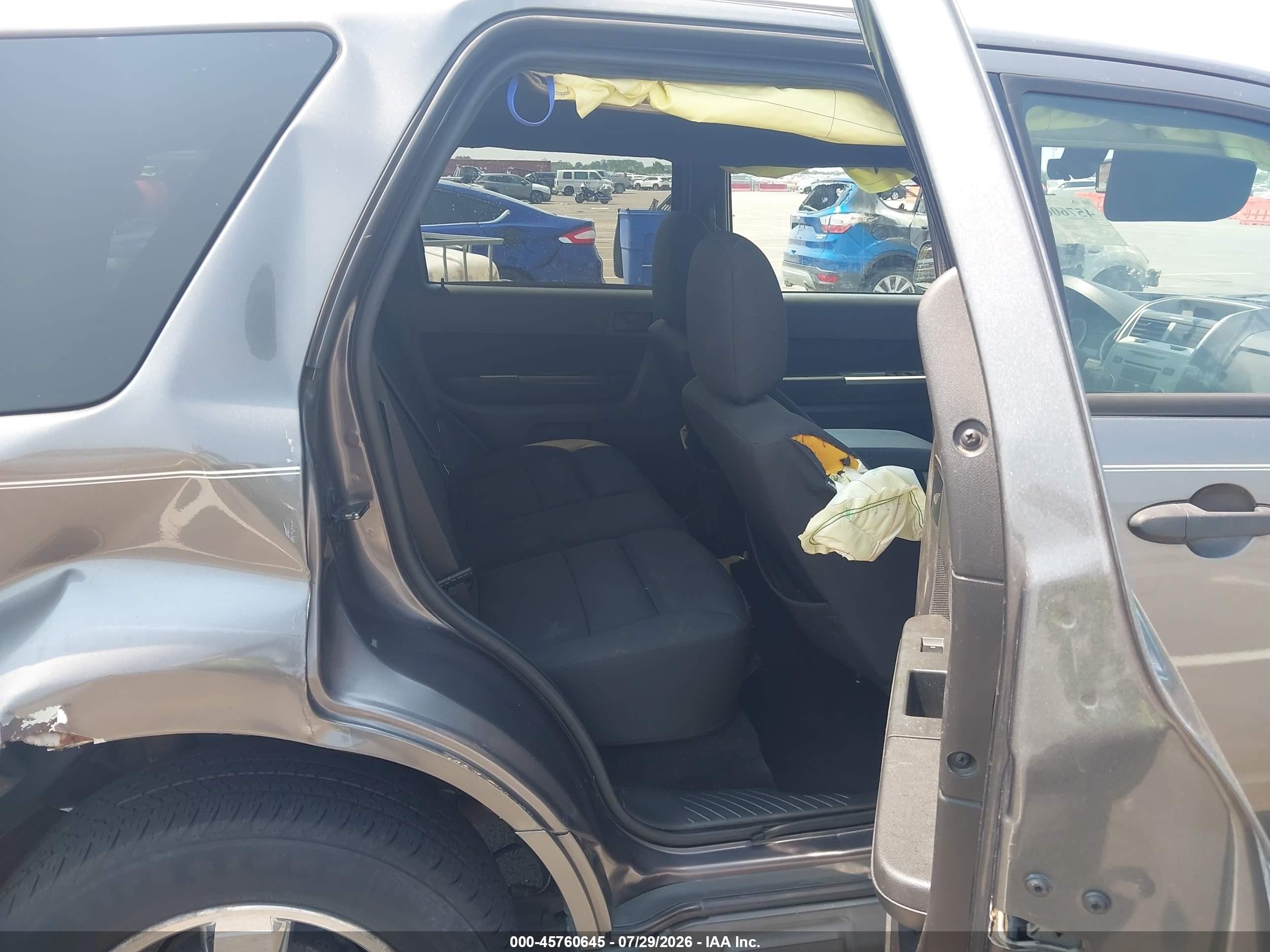 2009 Ford Escape Xlt Gray vin: 1FMCU03G19KD00329