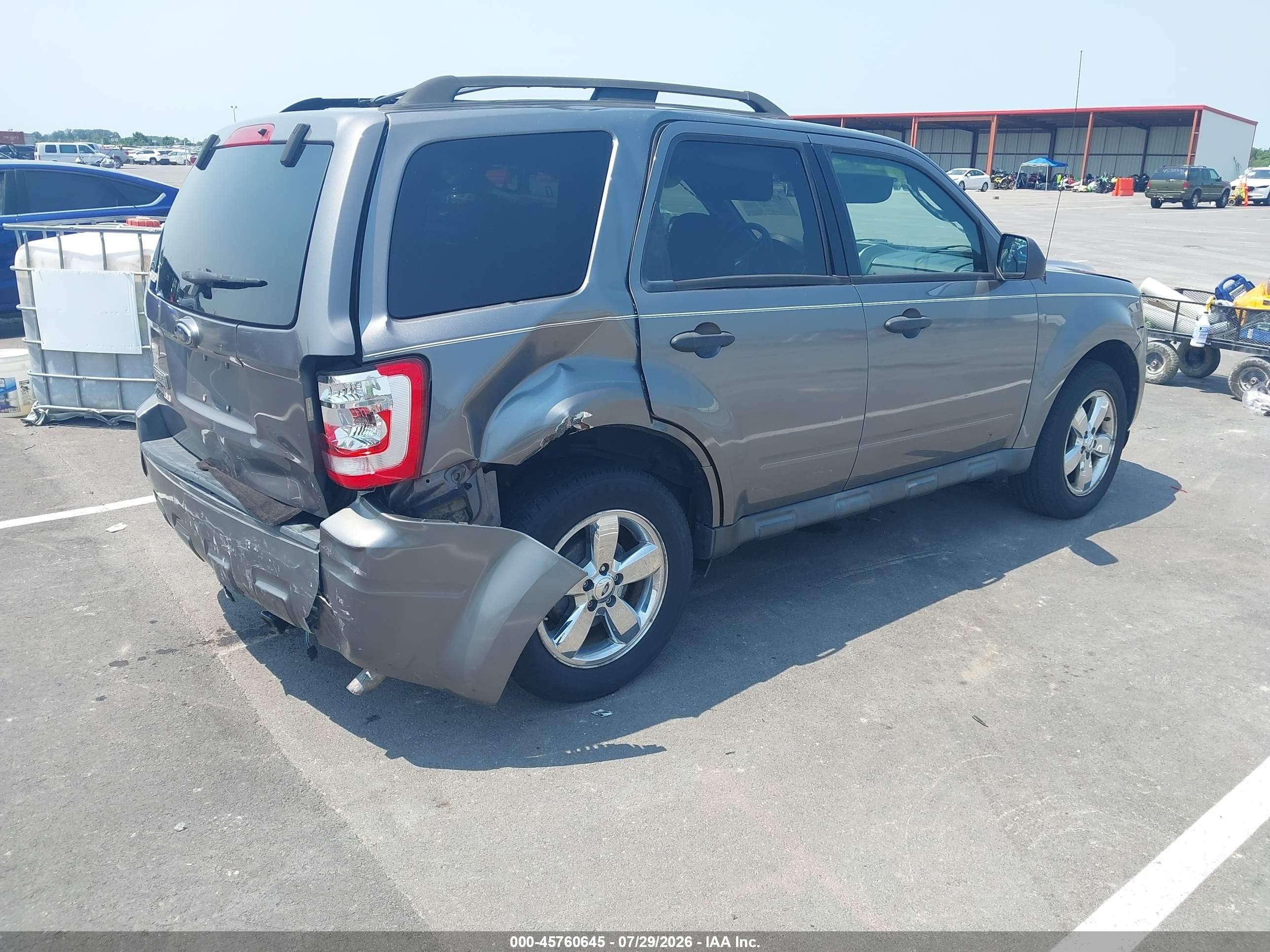 2009 Ford Escape Xlt Gray vin: 1FMCU03G19KD00329