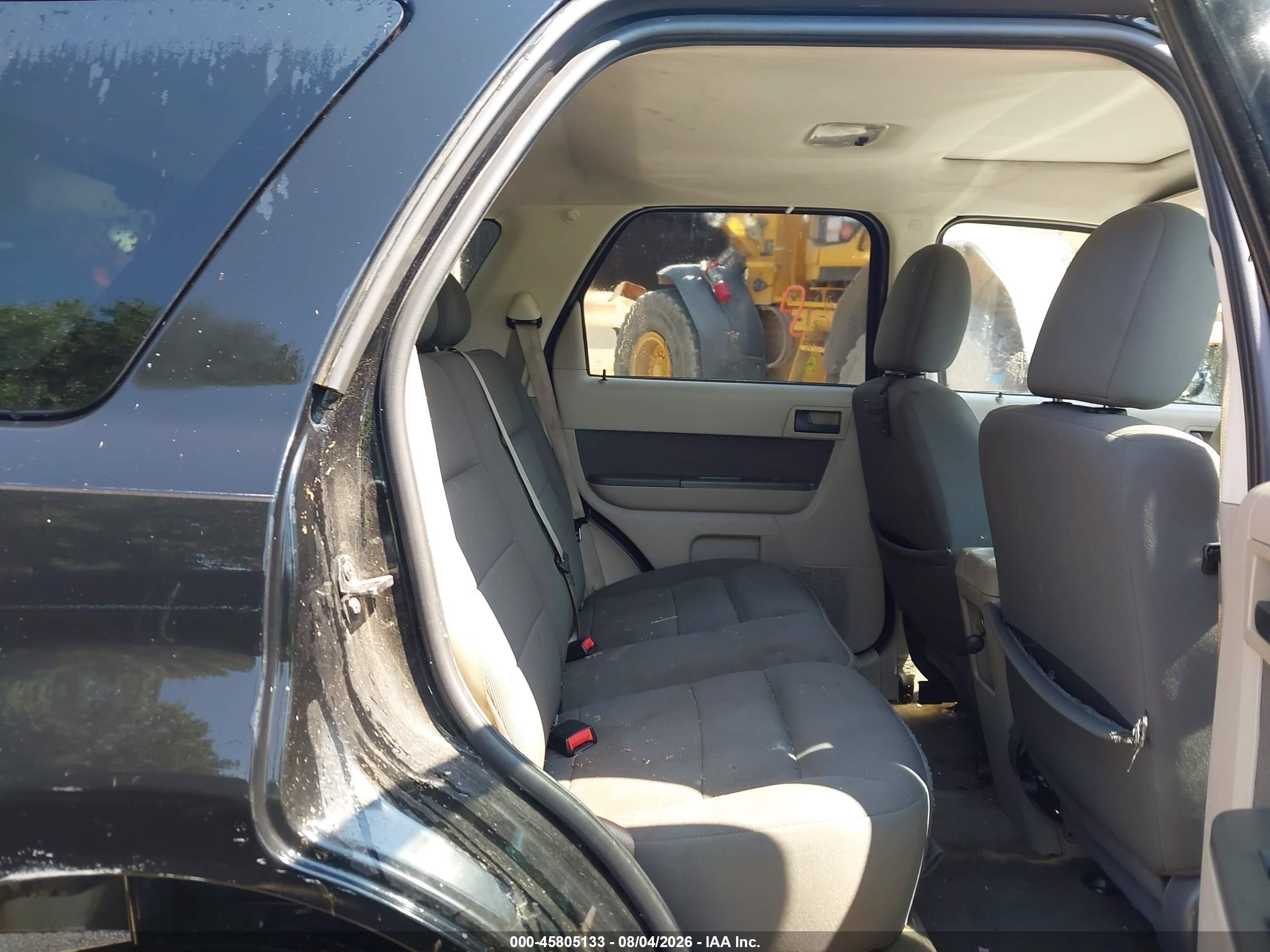 2009 Ford Escape Xlt Черный vin: 1FMCU03G19KD15249