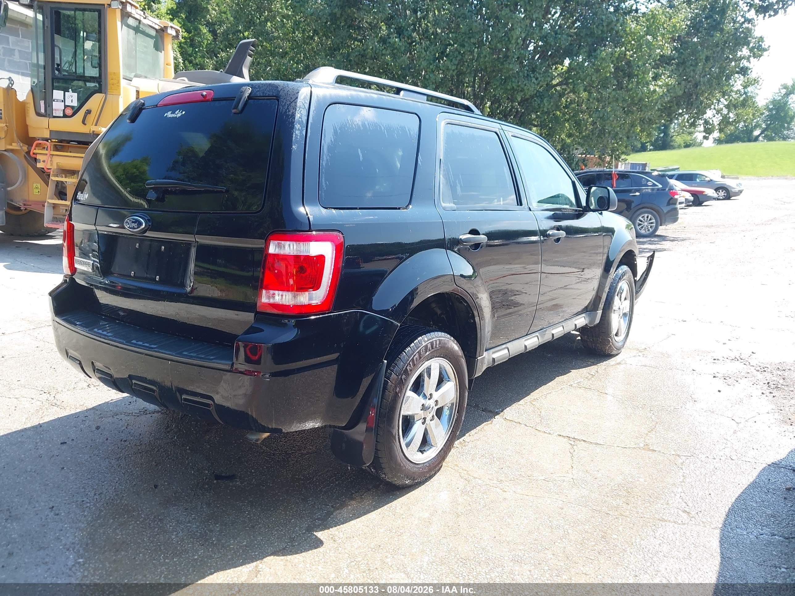 2009 Ford Escape Xlt Черный vin: 1FMCU03G19KD15249