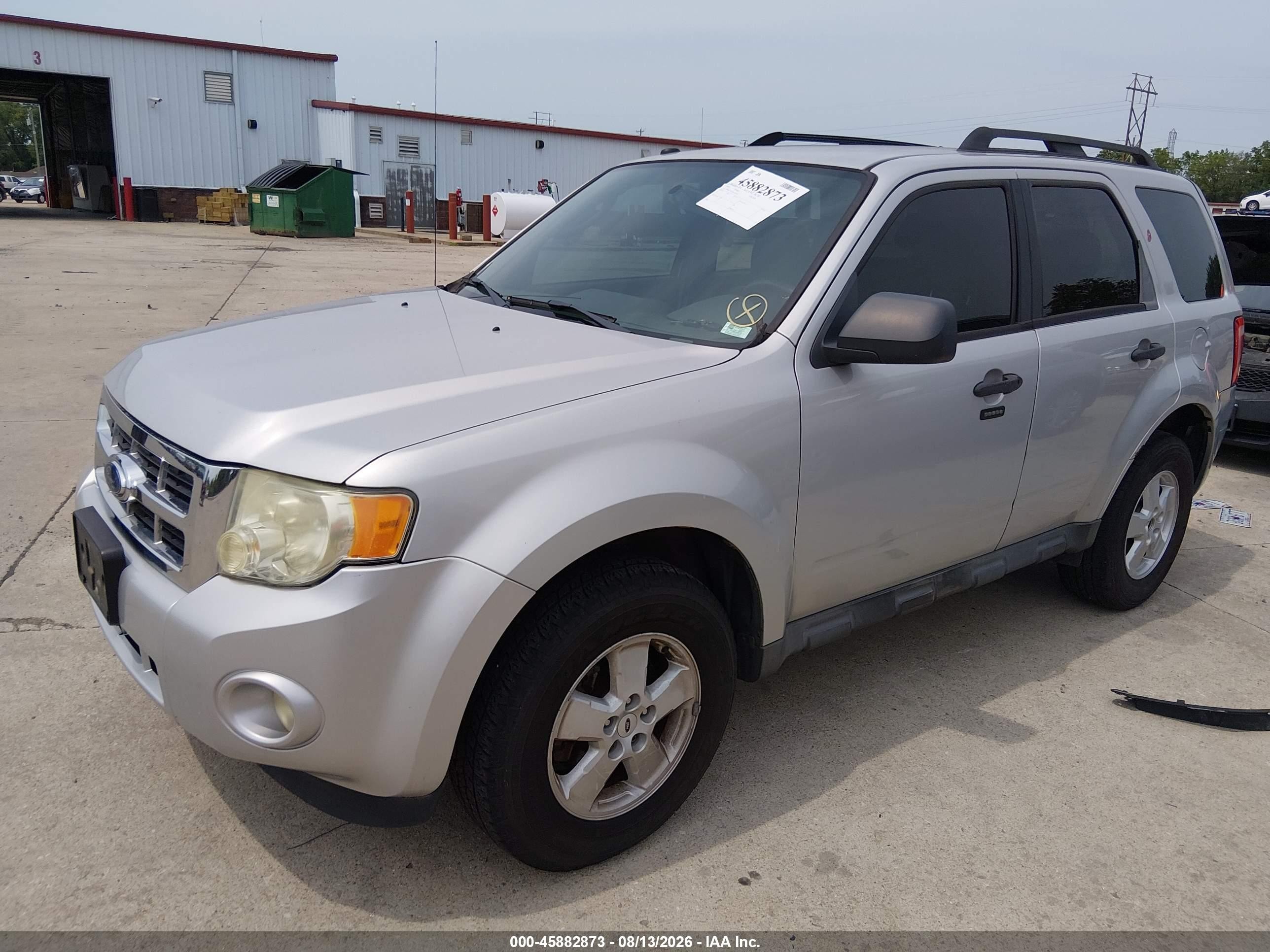 2009 Ford Escape Xlt Silver vin: 1FMCU03G29KA50194