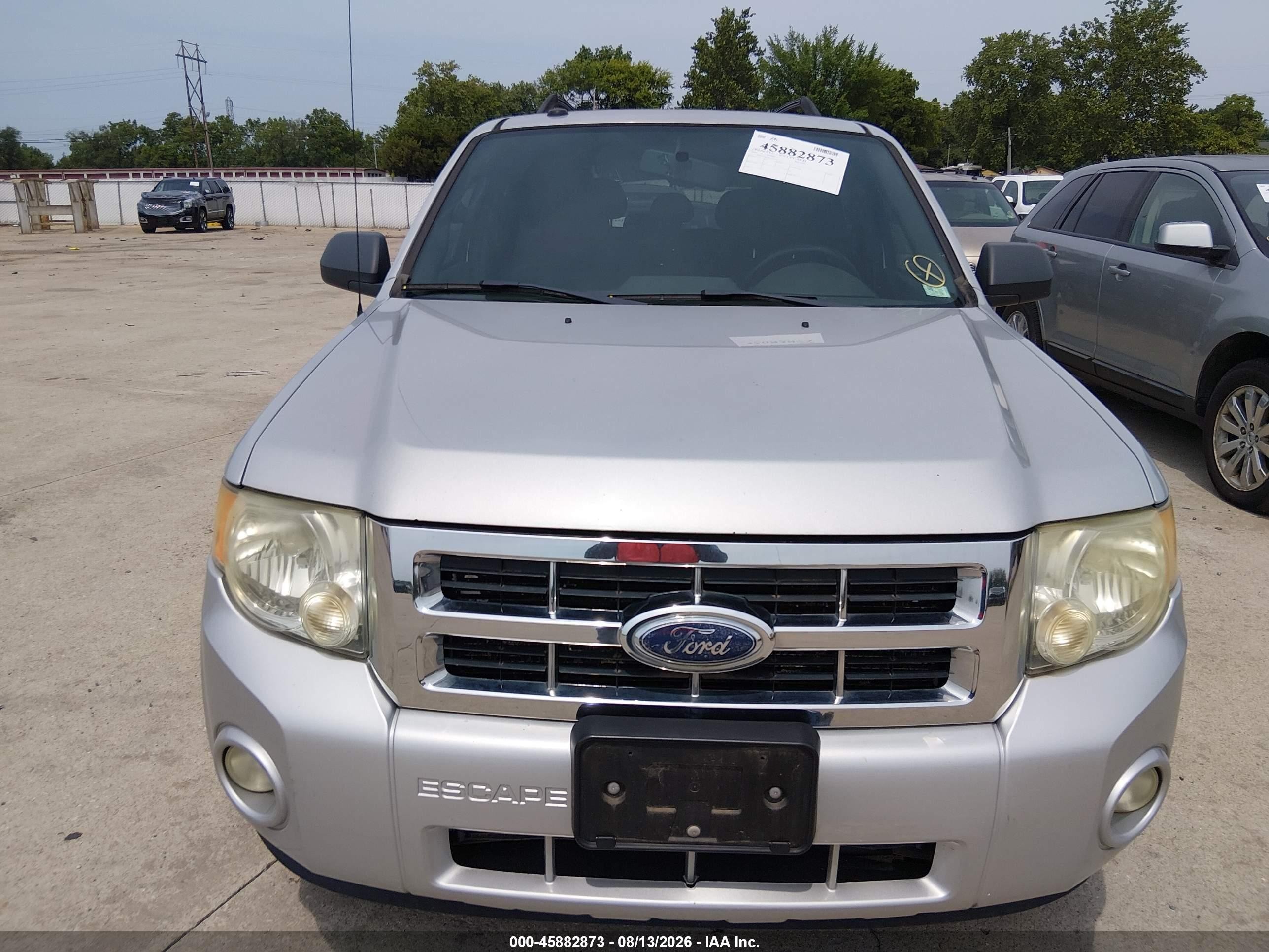 2009 Ford Escape Xlt Silver vin: 1FMCU03G29KA50194