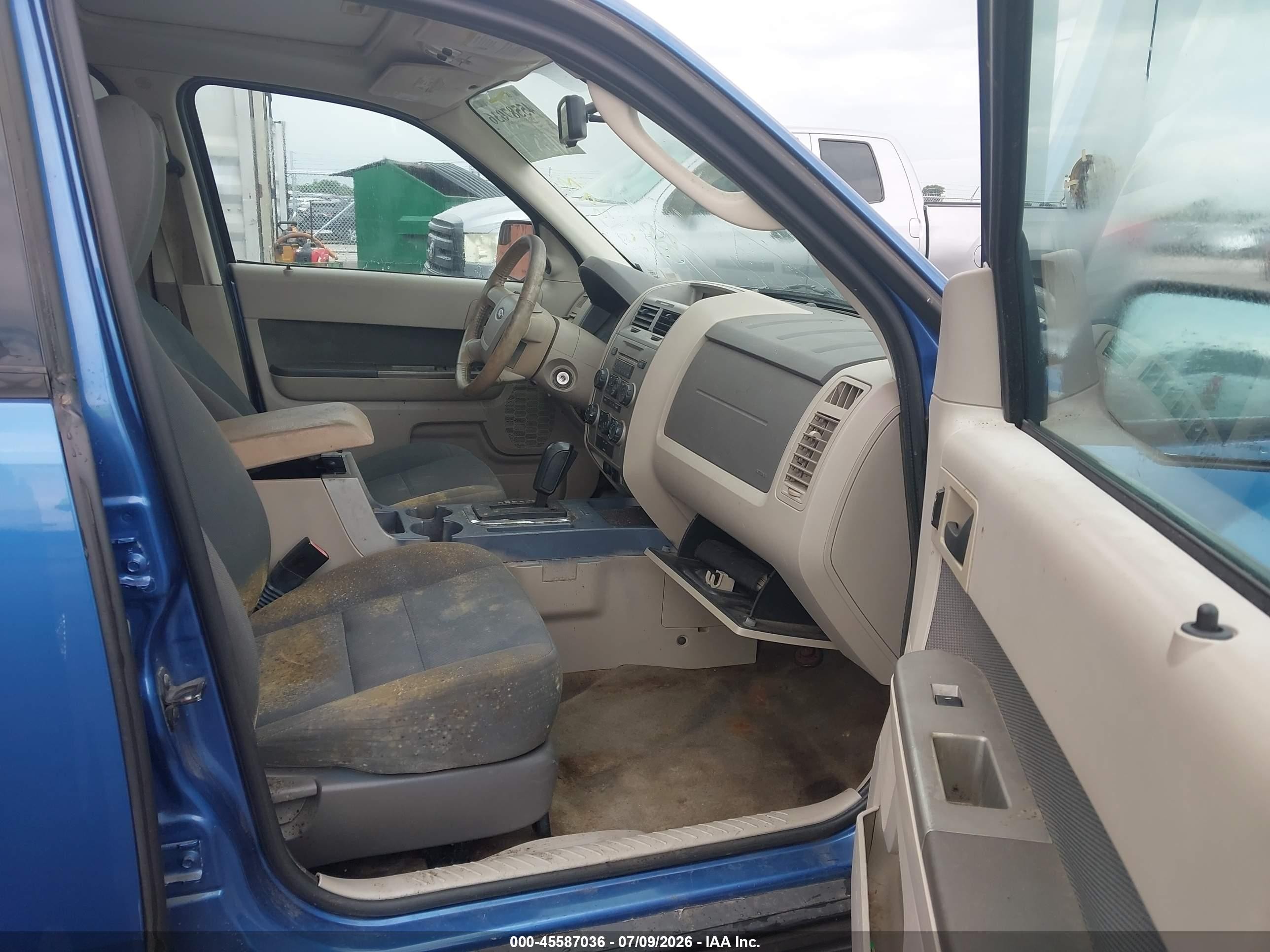 2009 Ford Escape Xlt Blue vin: 1FMCU03G29KA51393
