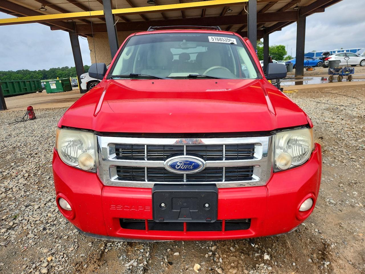 2009 Ford Escape Xlt Красный vin: 1FMCU03G29KA86600