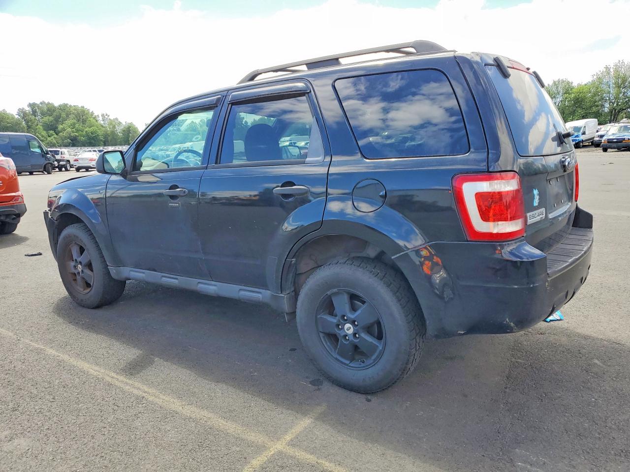 2009 Ford Escape Xlt Black vin: 1FMCU03G39KA13249