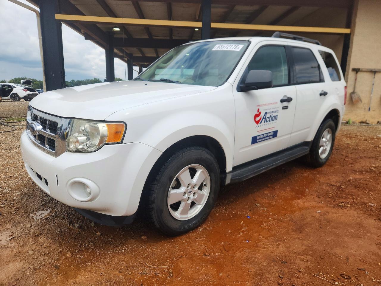 2009 Ford Escape Xlt White vin: 1FMCU03G39KA25269