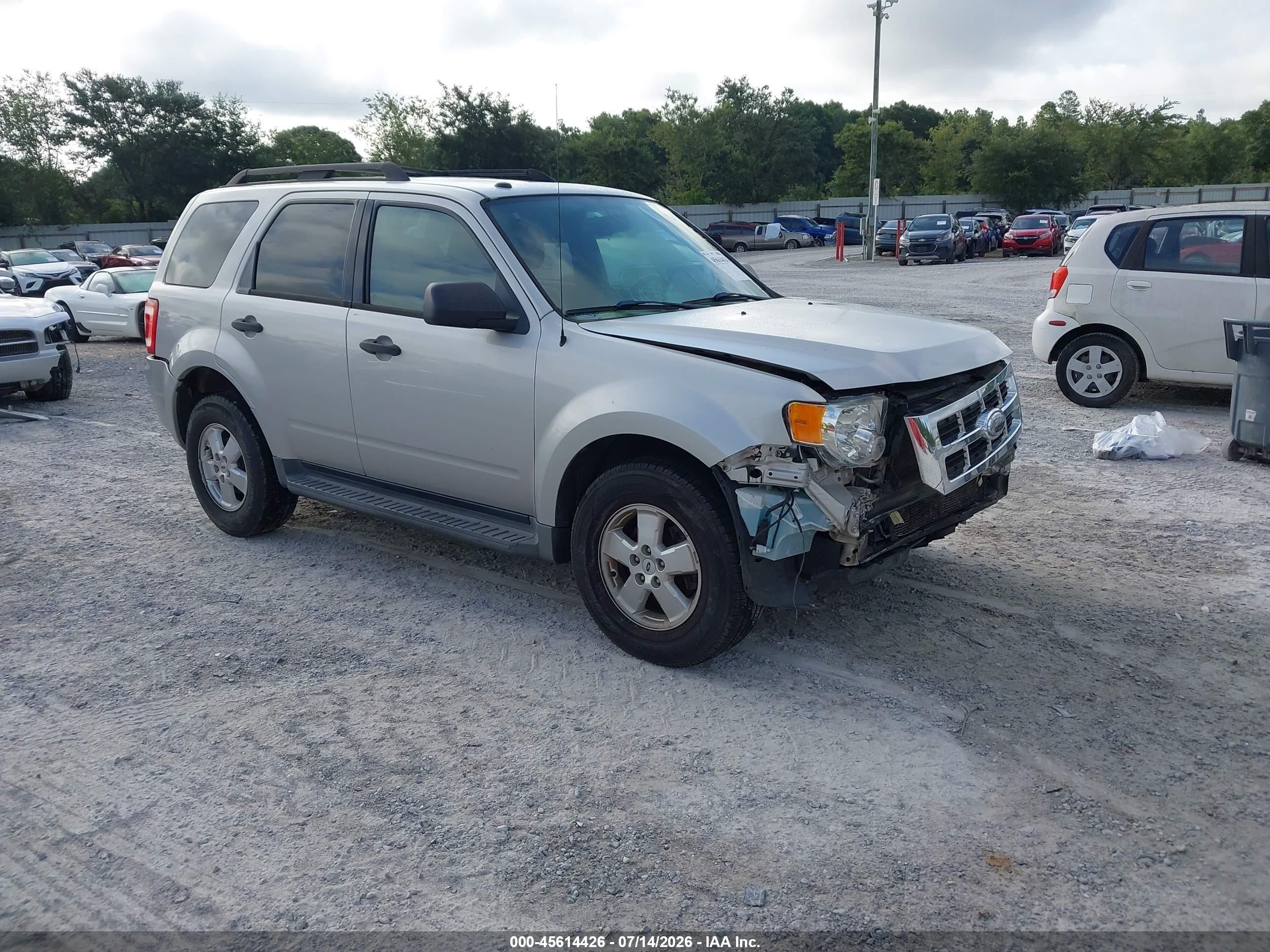 2009 Ford Escape Xlt Silver vin: 1FMCU03G39KA80157