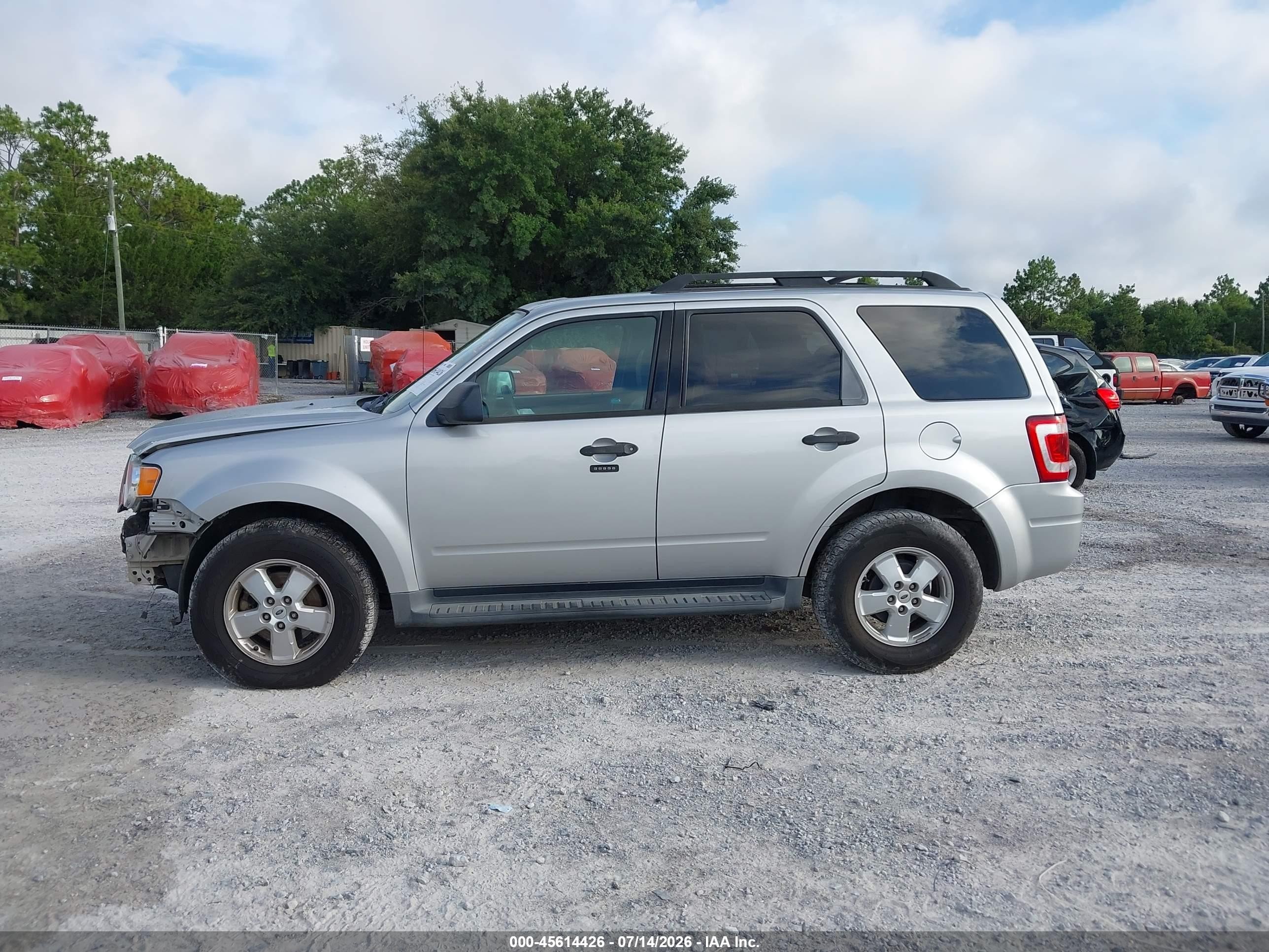 2009 Ford Escape Xlt Silver vin: 1FMCU03G39KA80157