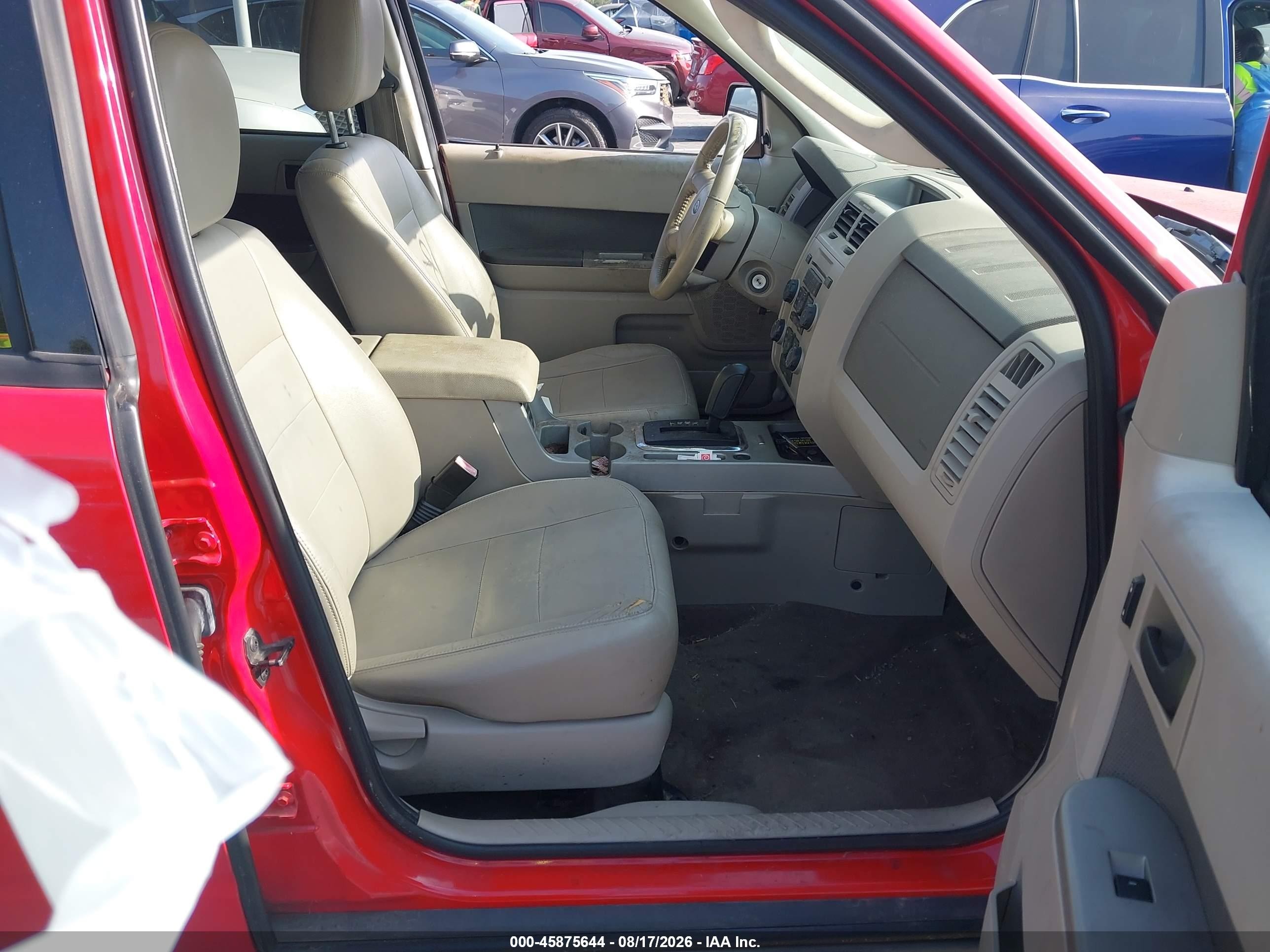 2009 Ford Escape Xlt Red vin: 1FMCU03G39KB00746