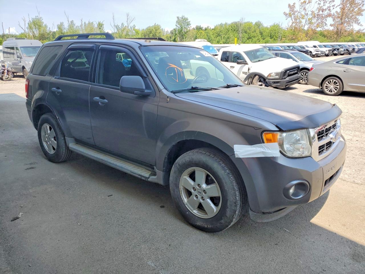 2009 Ford Escape Xlt Gray vin: 1FMCU03G39KC59539
