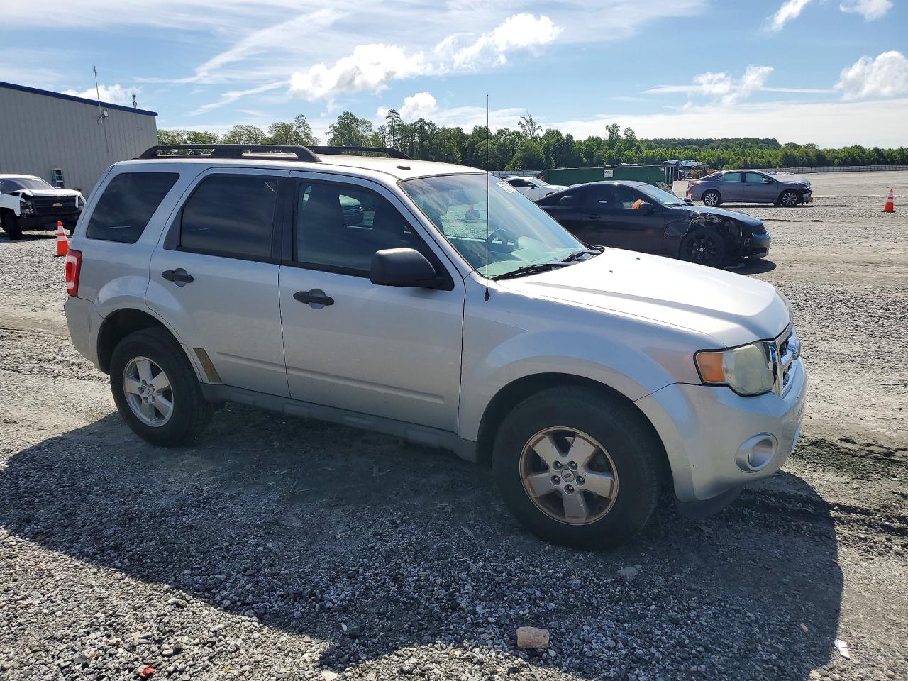 2009 Ford Escape Xlt Silver vin: 1FMCU03G49KA94939