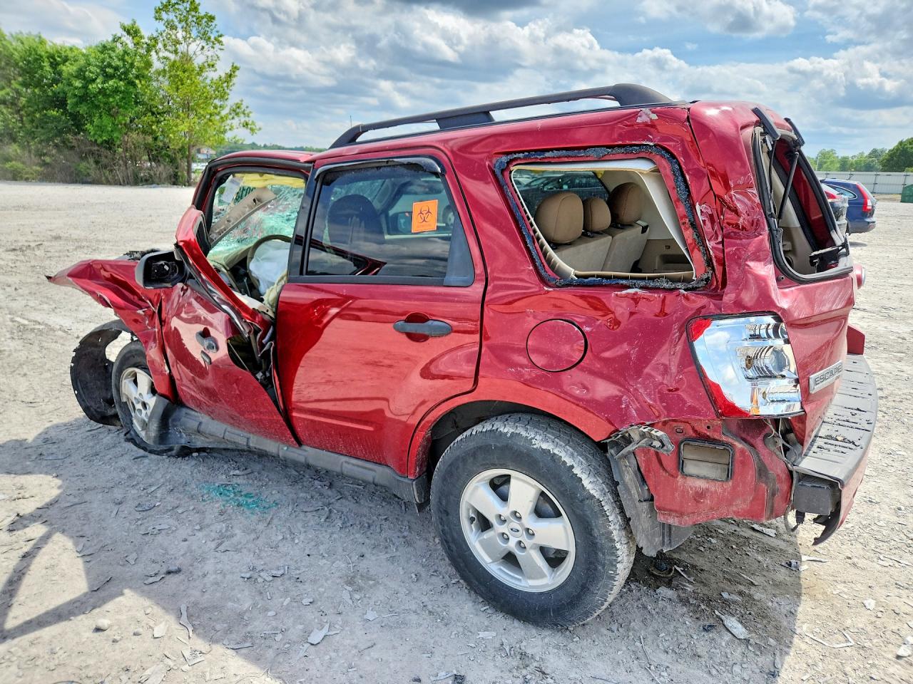 2009 Ford Escape Xlt Темно-бордовый vin: 1FMCU03G49KB69610
