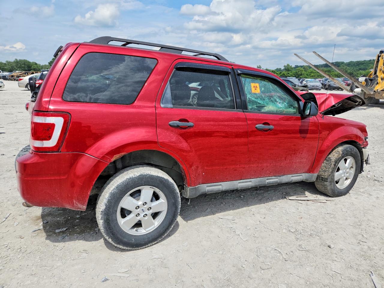 2009 Ford Escape Xlt Темно-бордовый vin: 1FMCU03G49KB69610