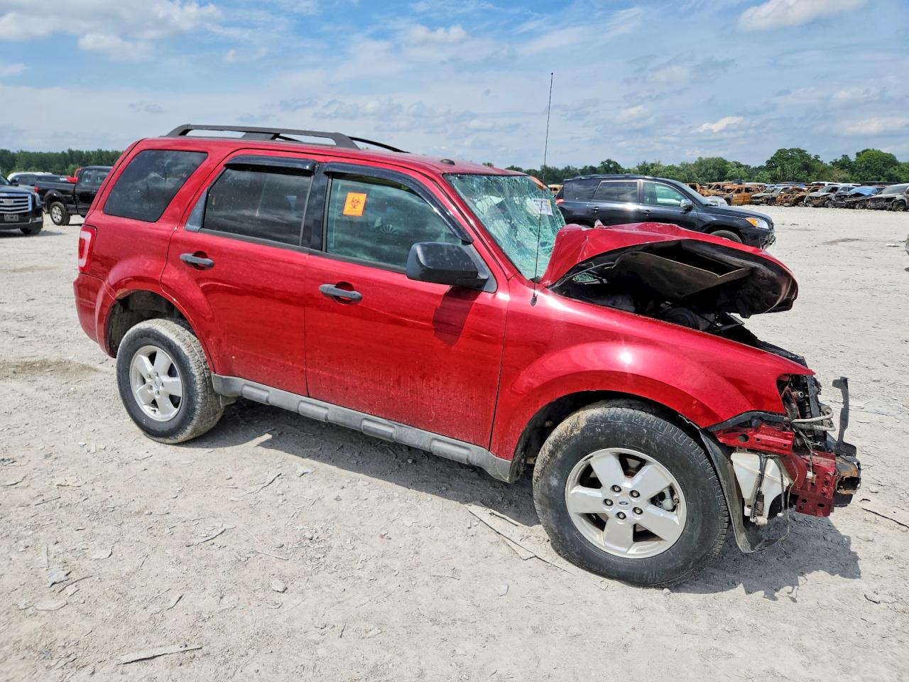 2009 Ford Escape Xlt Темно-бордовый vin: 1FMCU03G49KB69610