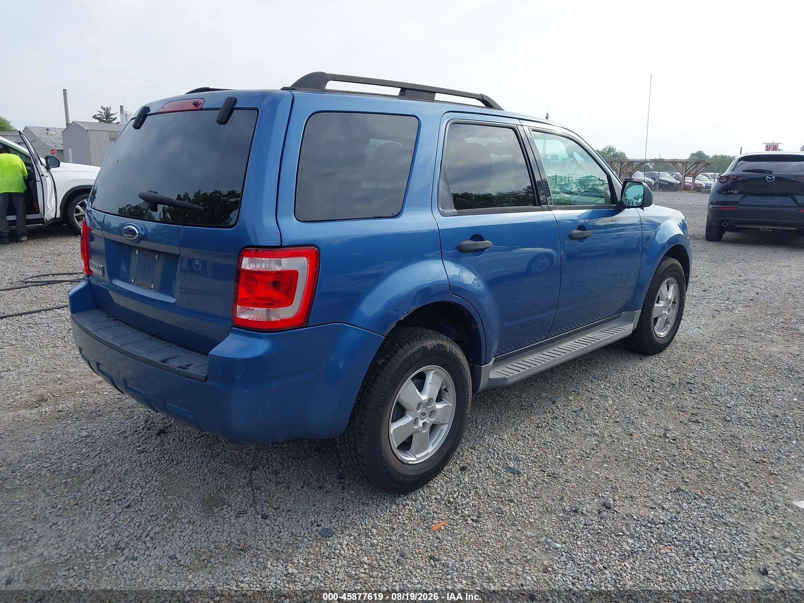 2009 Ford Escape Xlt Blue vin: 1FMCU03G49KB86228