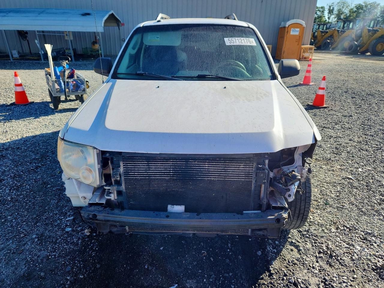 2009 Ford Escape Xlt Белый vin: 1FMCU03G49KC39221