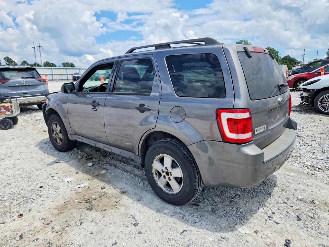 2009 Ford Escape Xlt Gray vin: 1FMCU03G59KA63599