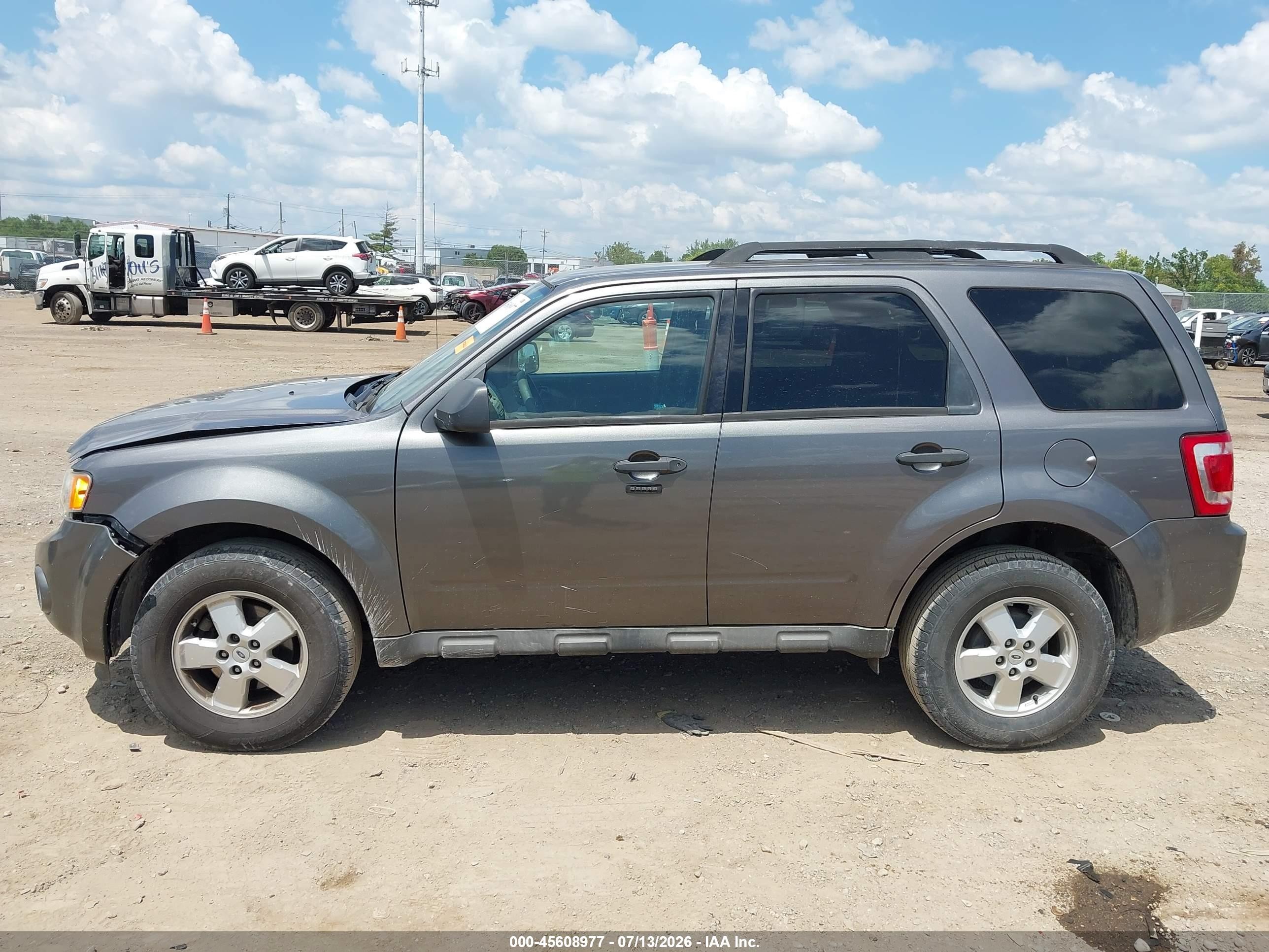 2009 Ford Escape Xlt Gray vin: 1FMCU03G59KC04137