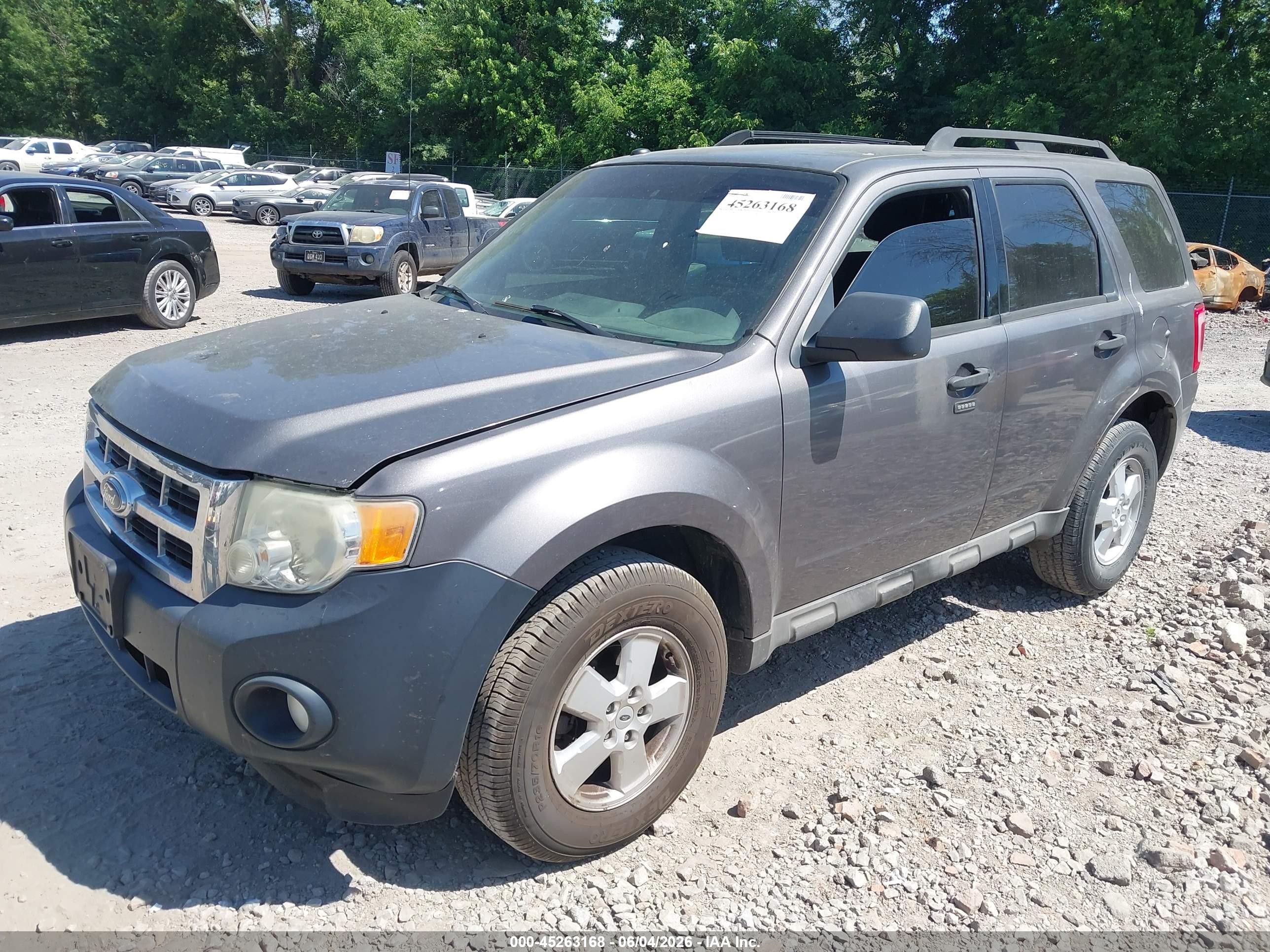 2009 Ford Escape Xlt Gray vin: 1FMCU03G59KC38501