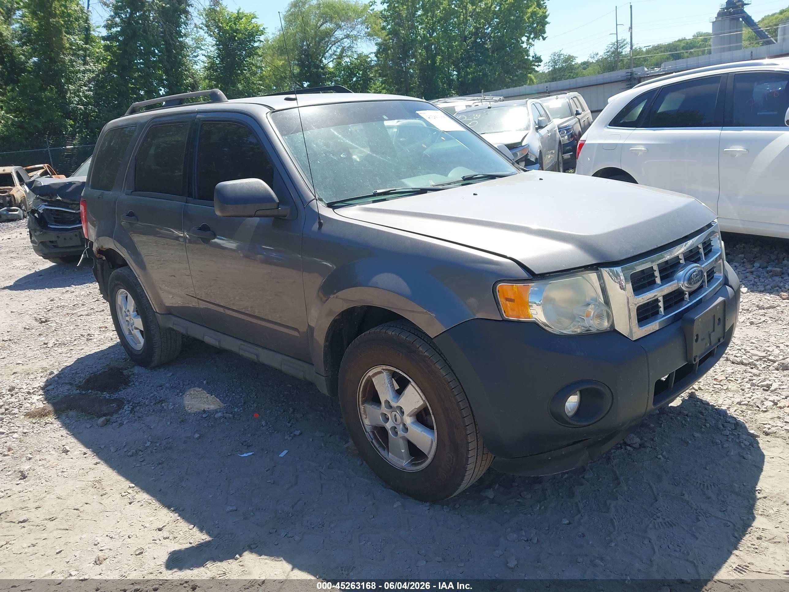 2009 Ford Escape Xlt Gray vin: 1FMCU03G59KC38501