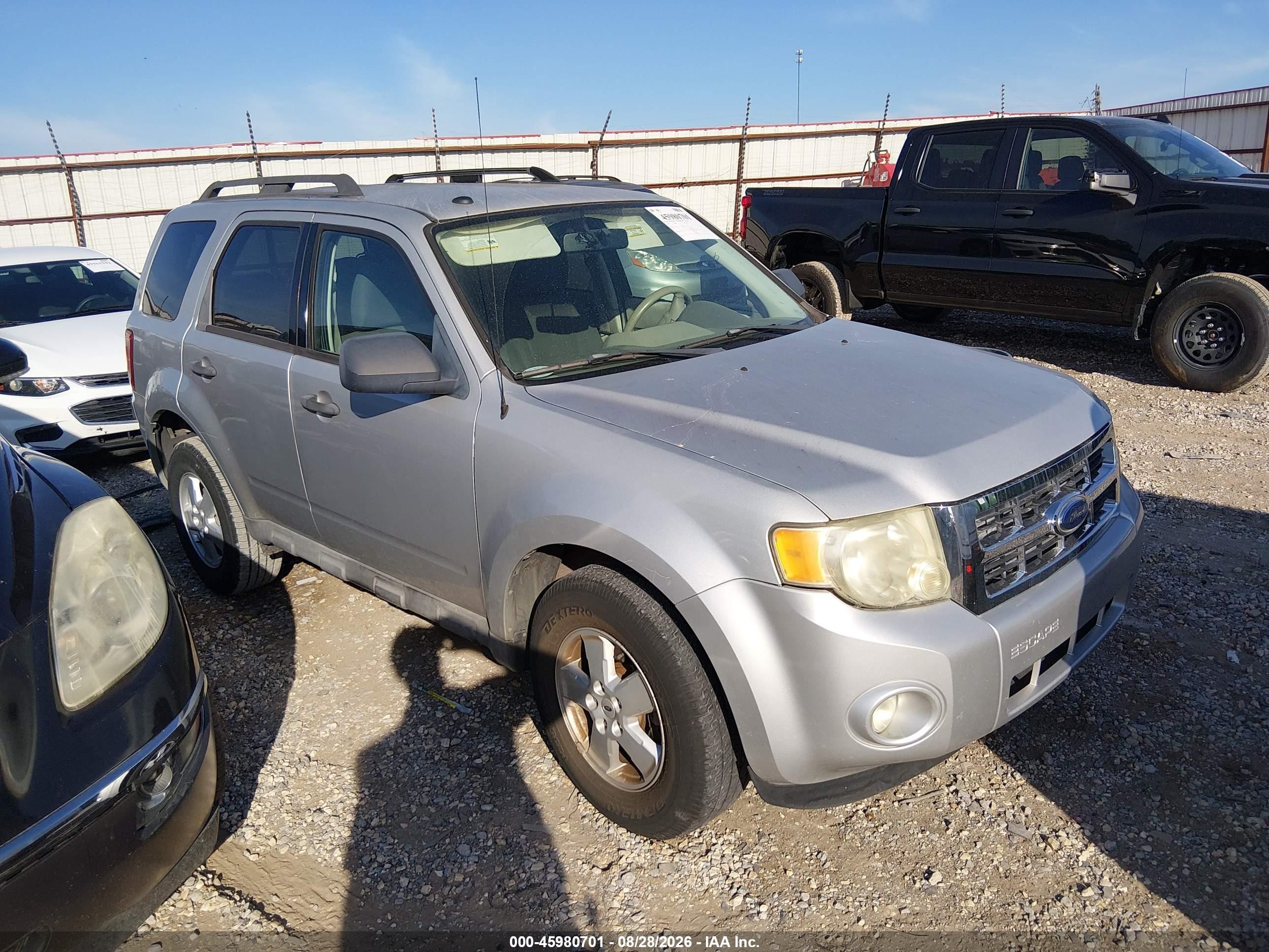 2009 Ford Escape Xlt Silver vin: 1FMCU03G69KA58637