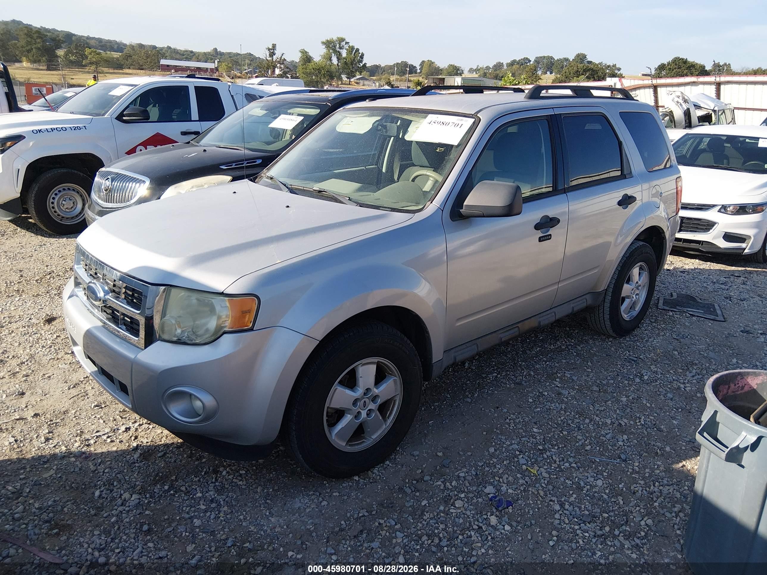 2009 Ford Escape Xlt Silver vin: 1FMCU03G69KA58637