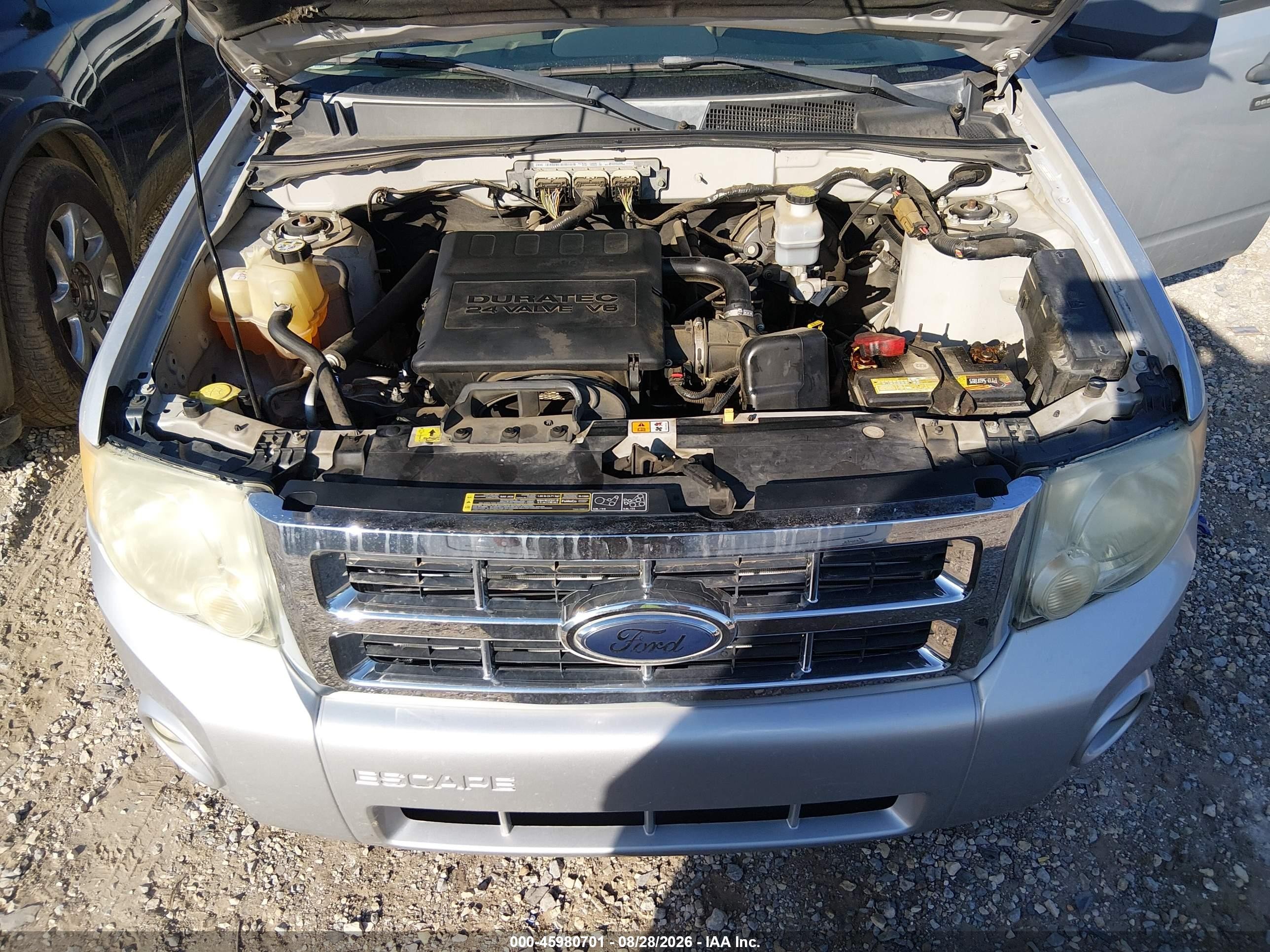 2009 Ford Escape Xlt Silver vin: 1FMCU03G69KA58637