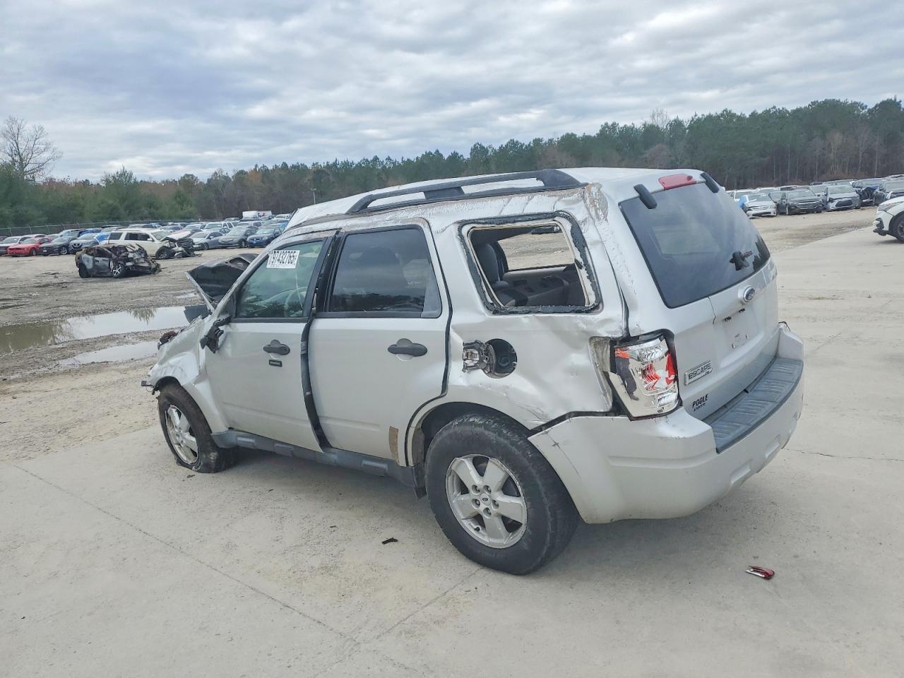 2009 Ford Escape Xlt Серебряный vin: 1FMCU03G79KA12105
